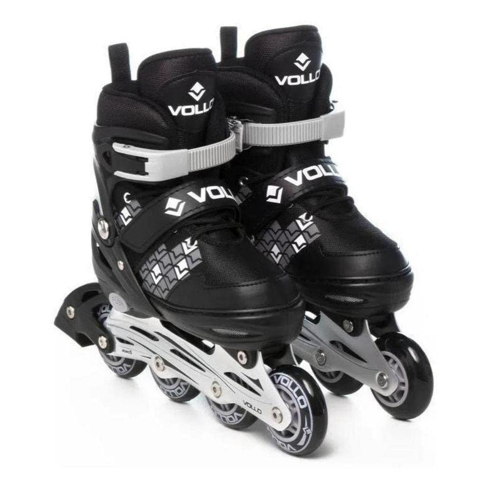 Patins Inline Ajustável Vollo com Rolamentos ABEC-5