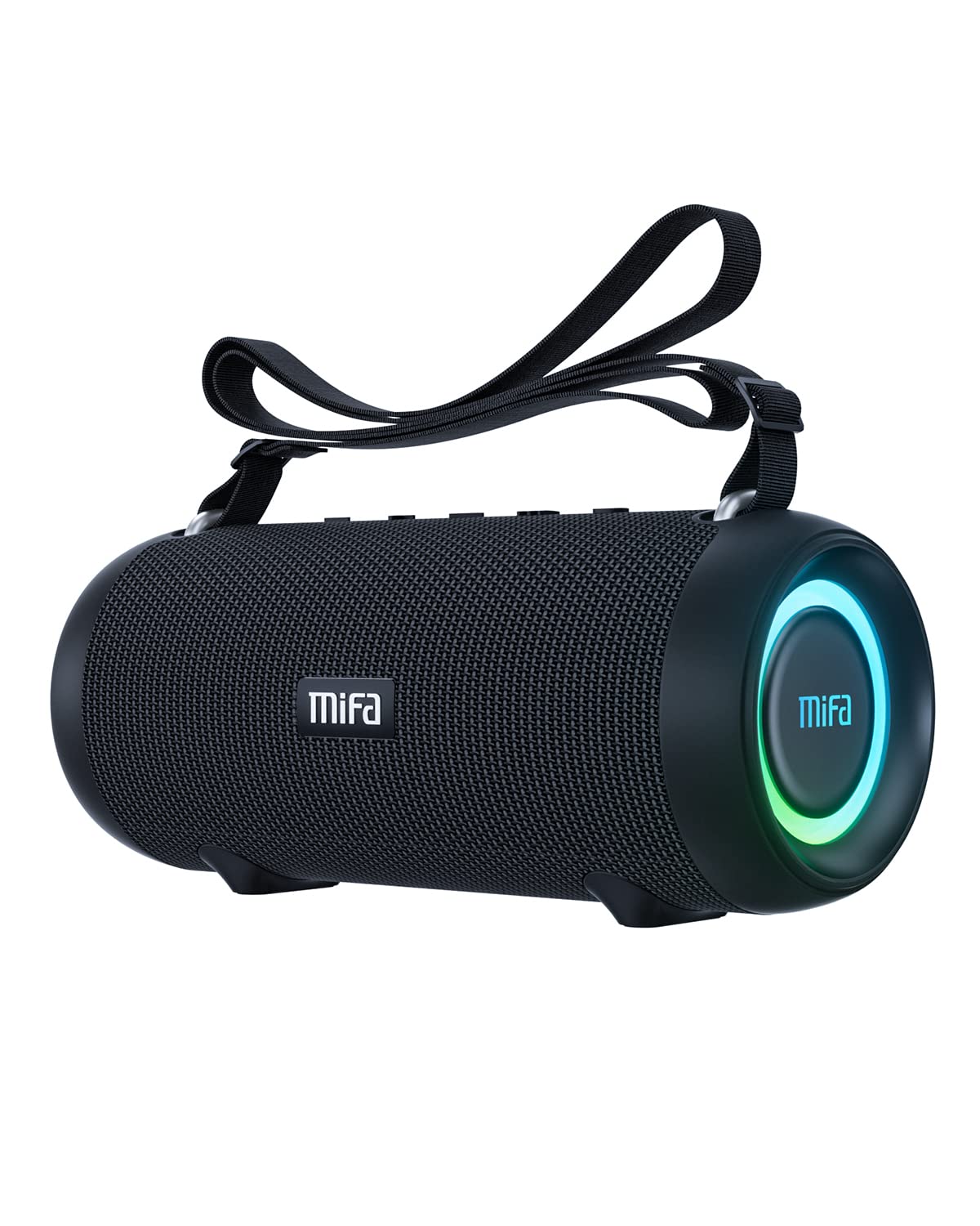 MIFA A90 Caixa de Som Portátil Bluetooth, IPX7, 60W, Emparelhamento Estéreo, Microfone, Micro SD, USB, AUX e USB-C