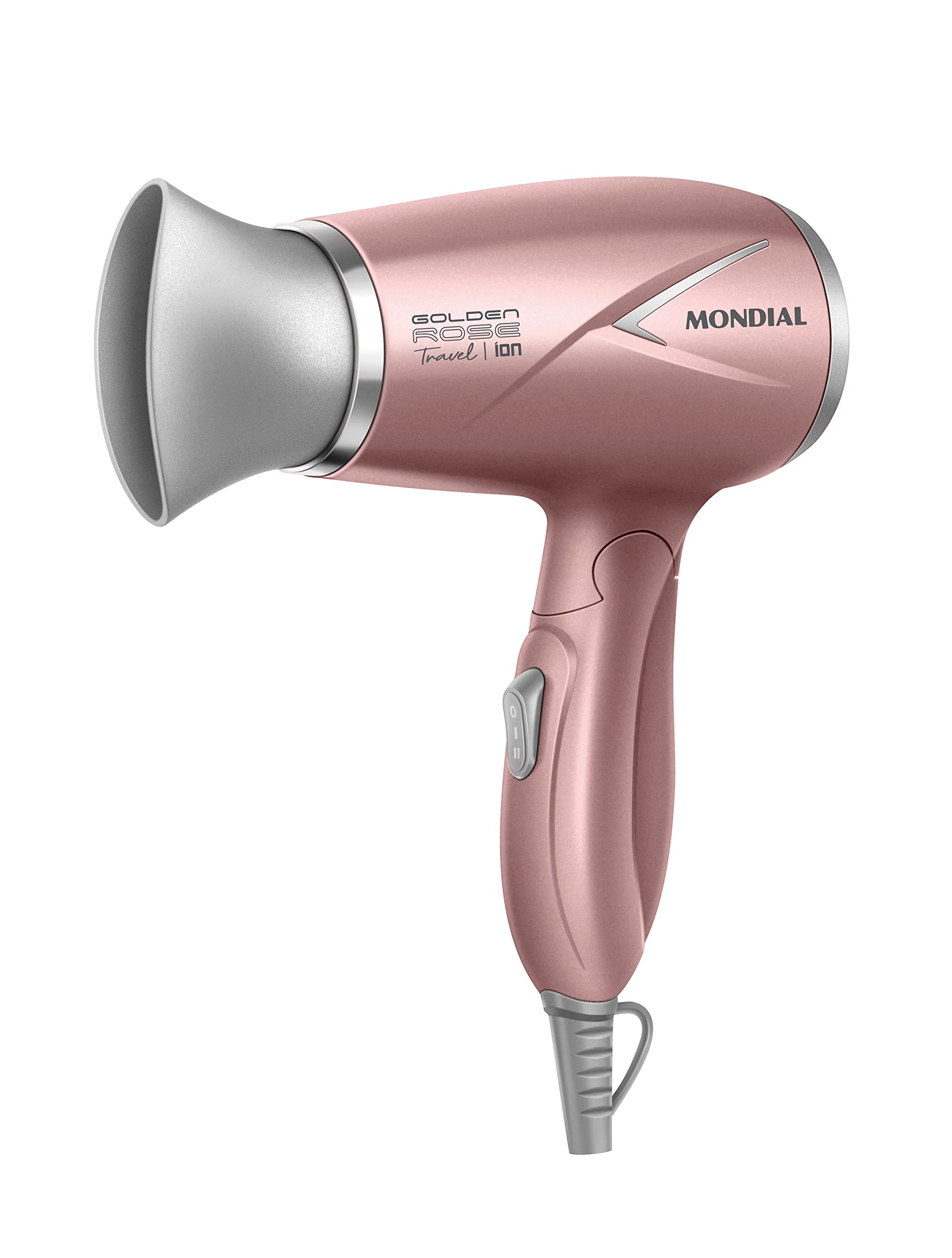 Mondial Secador de Cabelos Travel Golden Rose 1200W Bivolt SC-47-GR