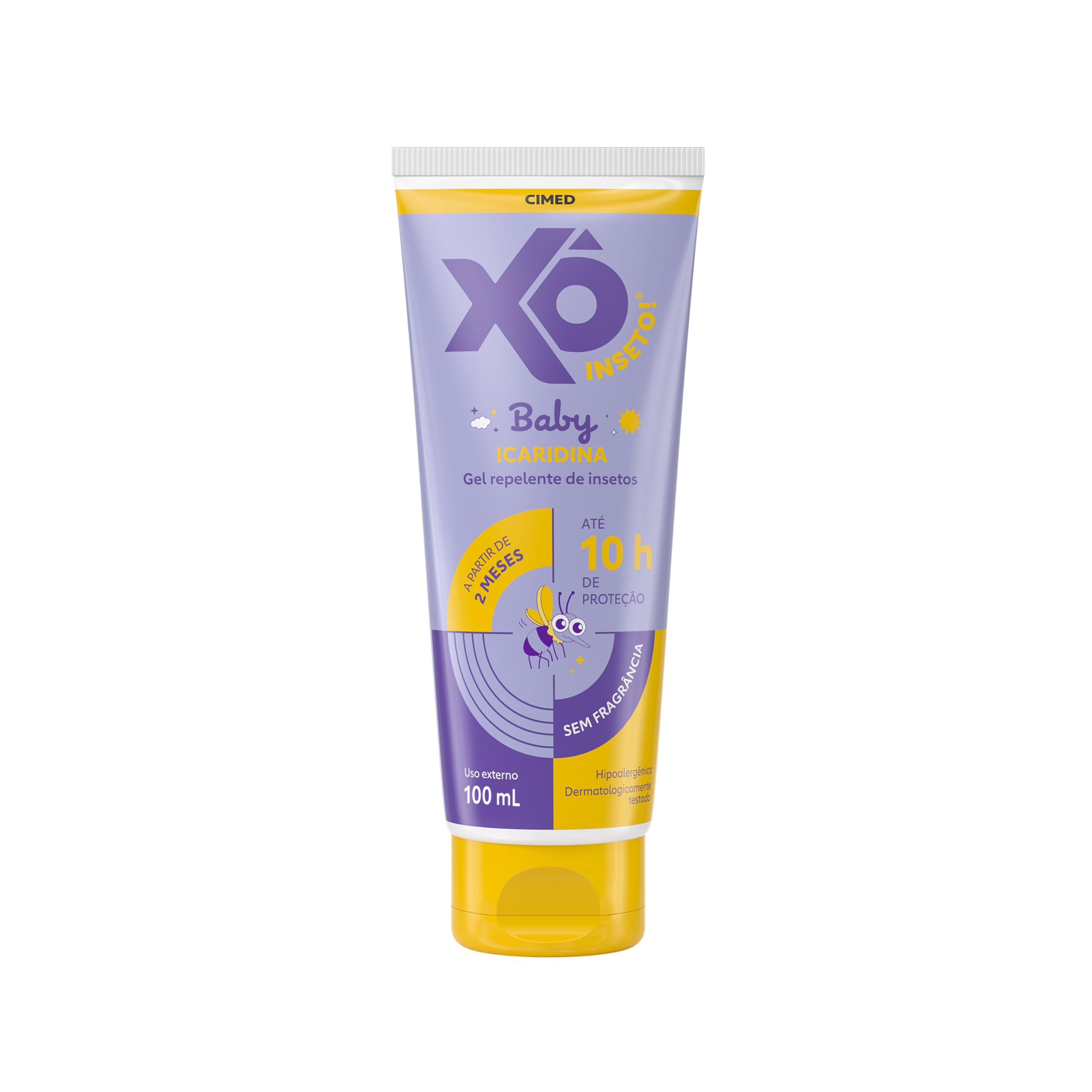 Gel Repelente Xô Inseto Baby Icaridina 100ml