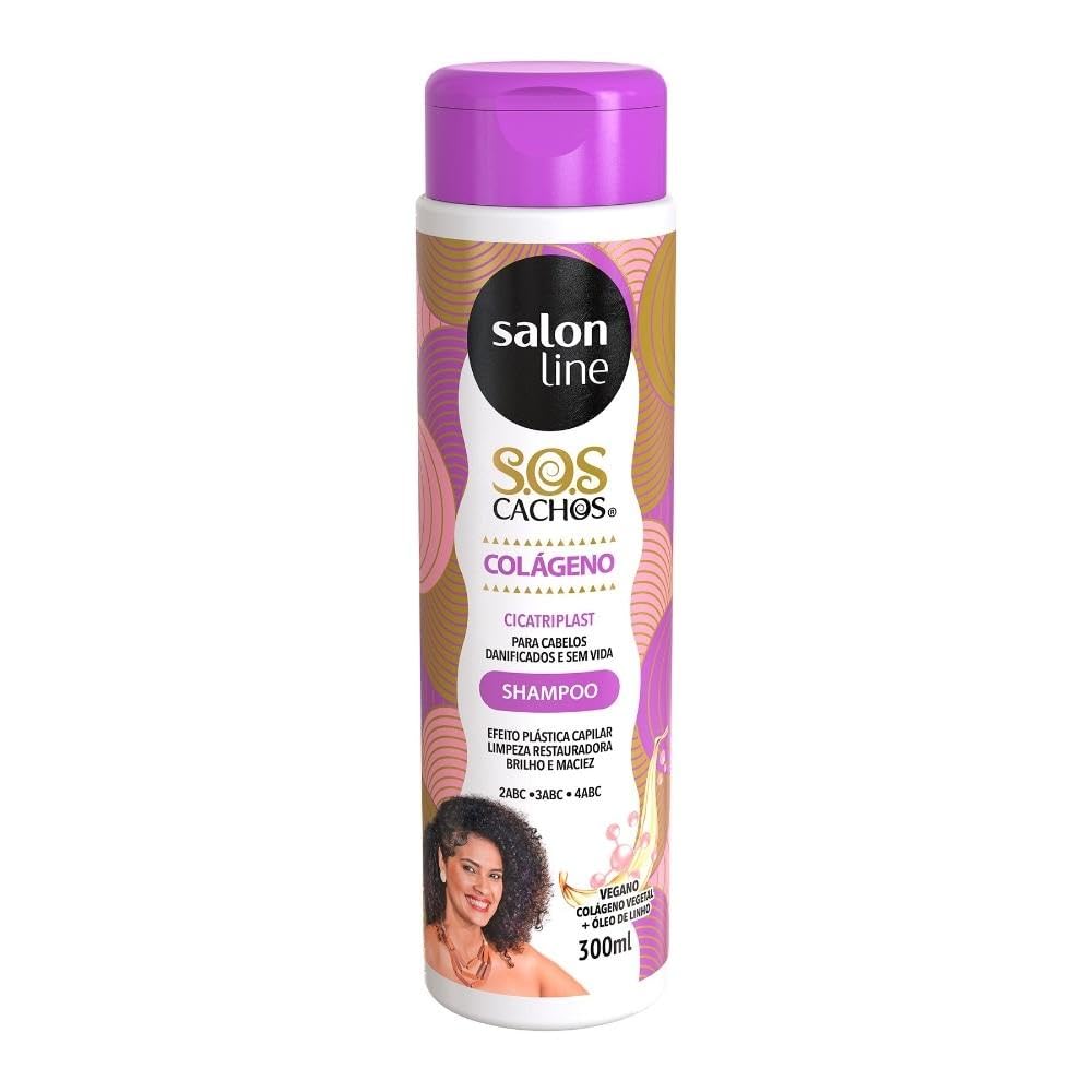 Salon Line S.O.S Cachos Colágeno Cicatriplast Shampoo 300ml