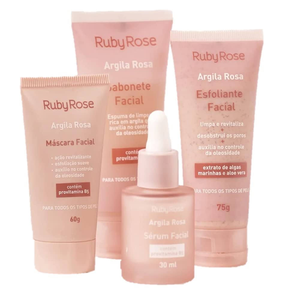 Ruby Rose Argila Rosa Esfoliante Facial 75g