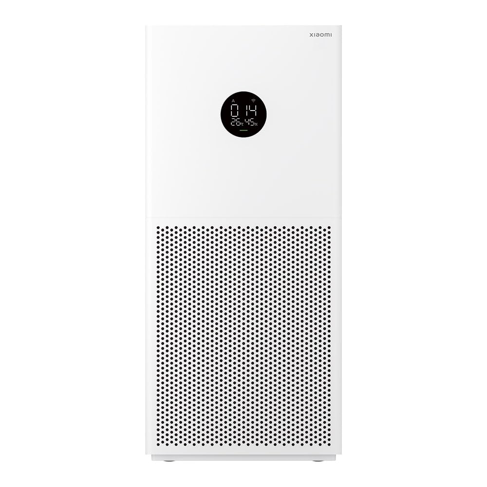 Xiaomi Purificador de ar inteligente 4 Lite APP/controle de voz, adequado para sala grande Smart Air Cleaner versão global, 360 m3/h PM CADR, tela sensível ao toque OLED - aplicativo Mi Home funciona