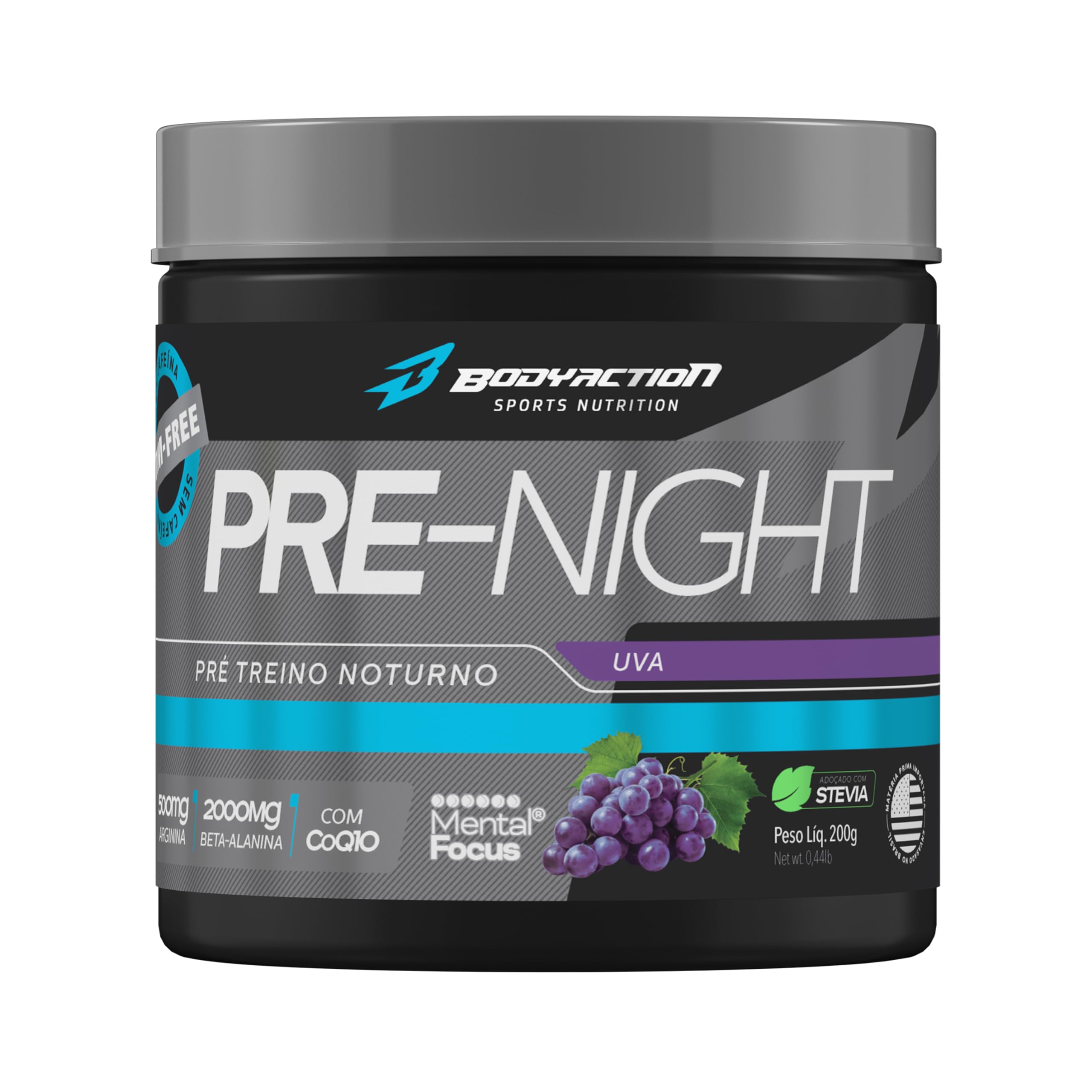 Pré-Treino Pre-Night Body Action 200 g