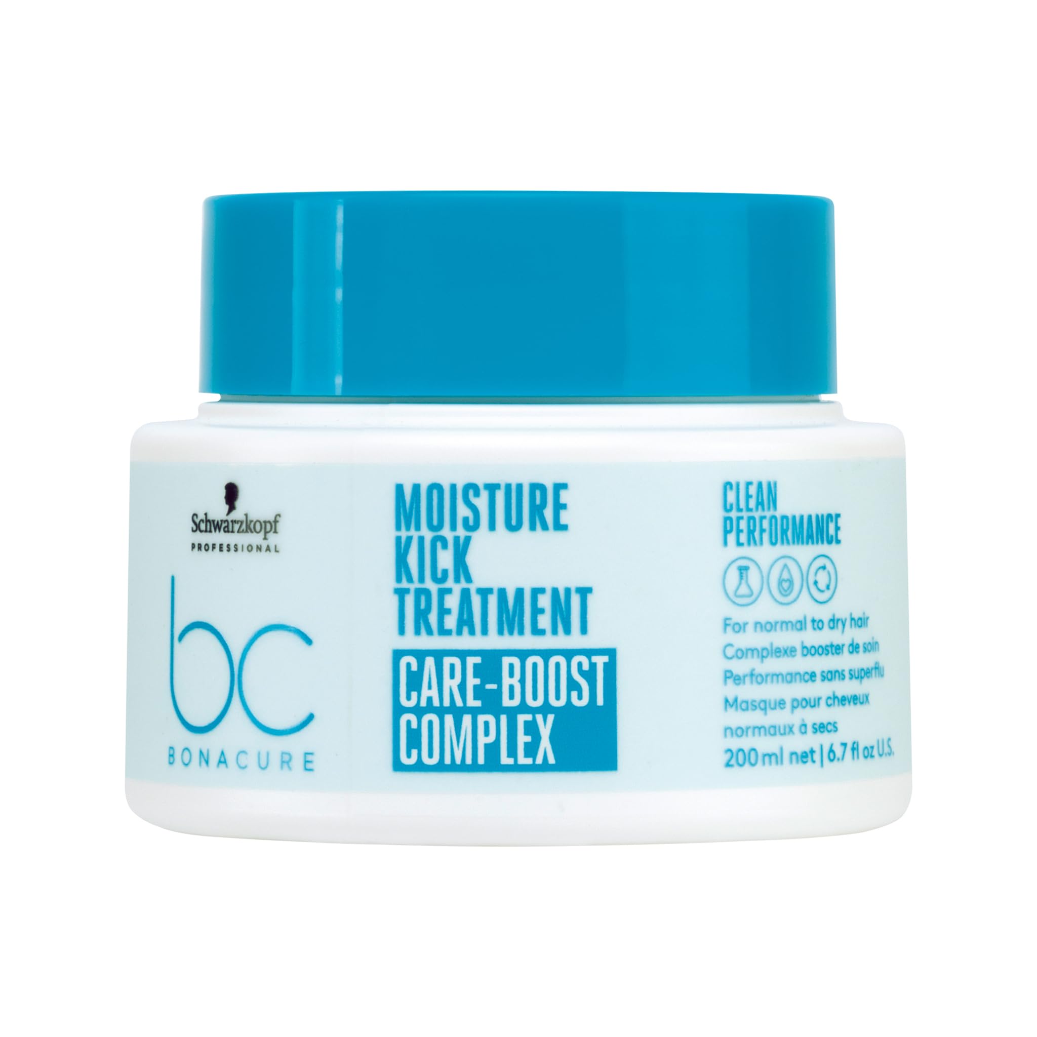 Schwarzkopf Professional BC Bonacure Clean Performance Moisture Kick Máscara 200ml