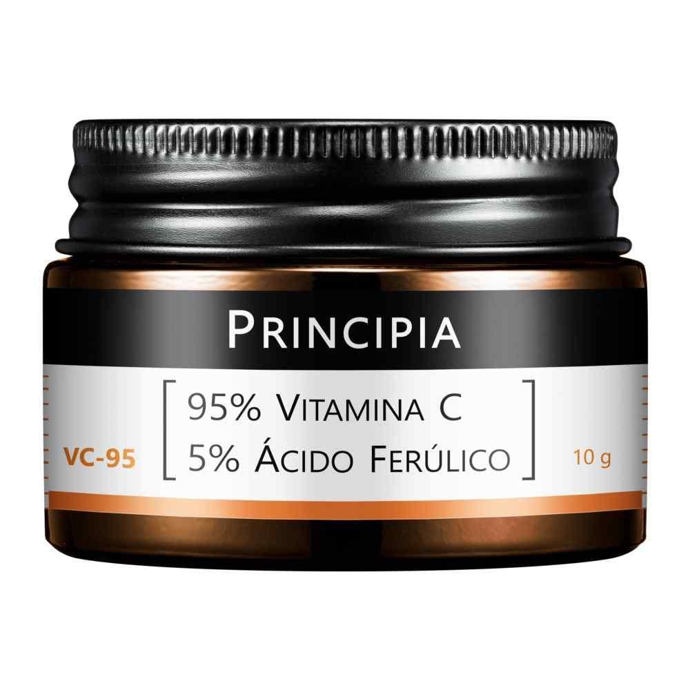 Vitamina C Pura 95% + 5% Ácido Ferúlico VC-95 Pó