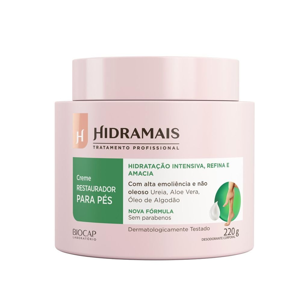 Hidramais - Cremoso Desod Hidramais 220G Restaurador Pés
