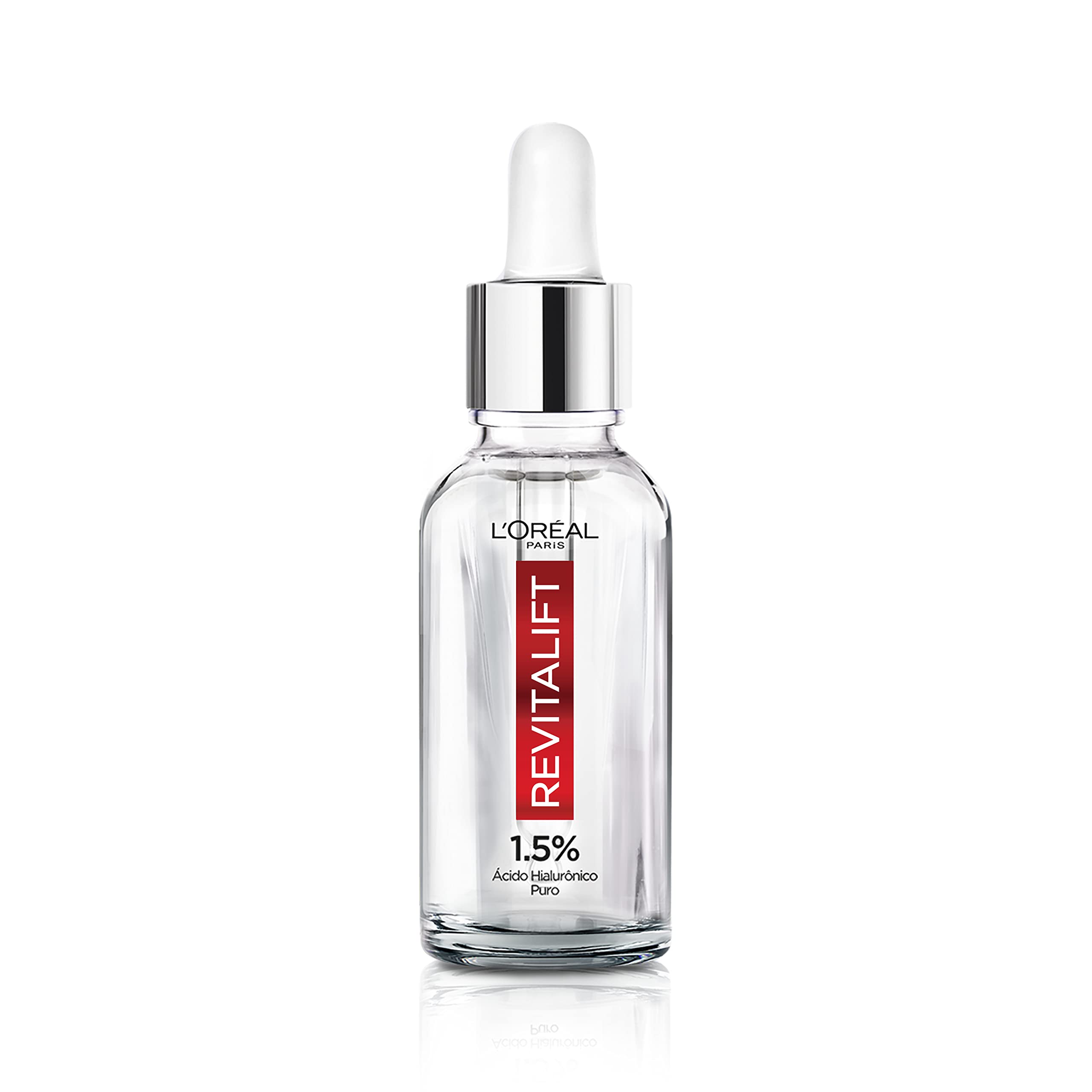L'Oréal Paris Sérum Anti-Idade Hidratação Preenchedora Revitalift, 1,5% de Ácido Hialurônico Puro, 15ml