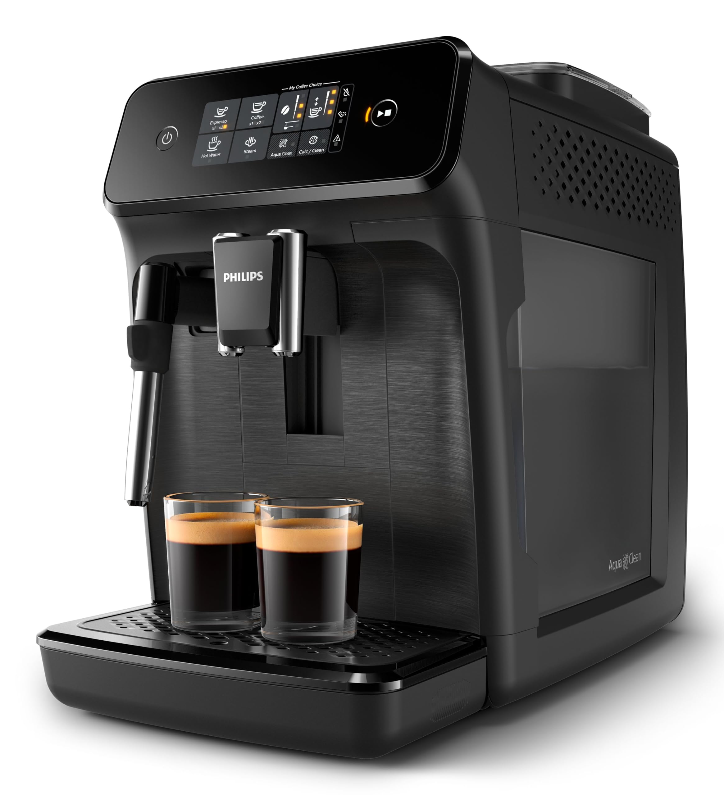 Philips Walita Cafeteira Espresso Superautomática Série 1200 1500W 15 Bar 2 Bebidas Moedor em Cerâmica Display Touch Preta 110V EP1220/15