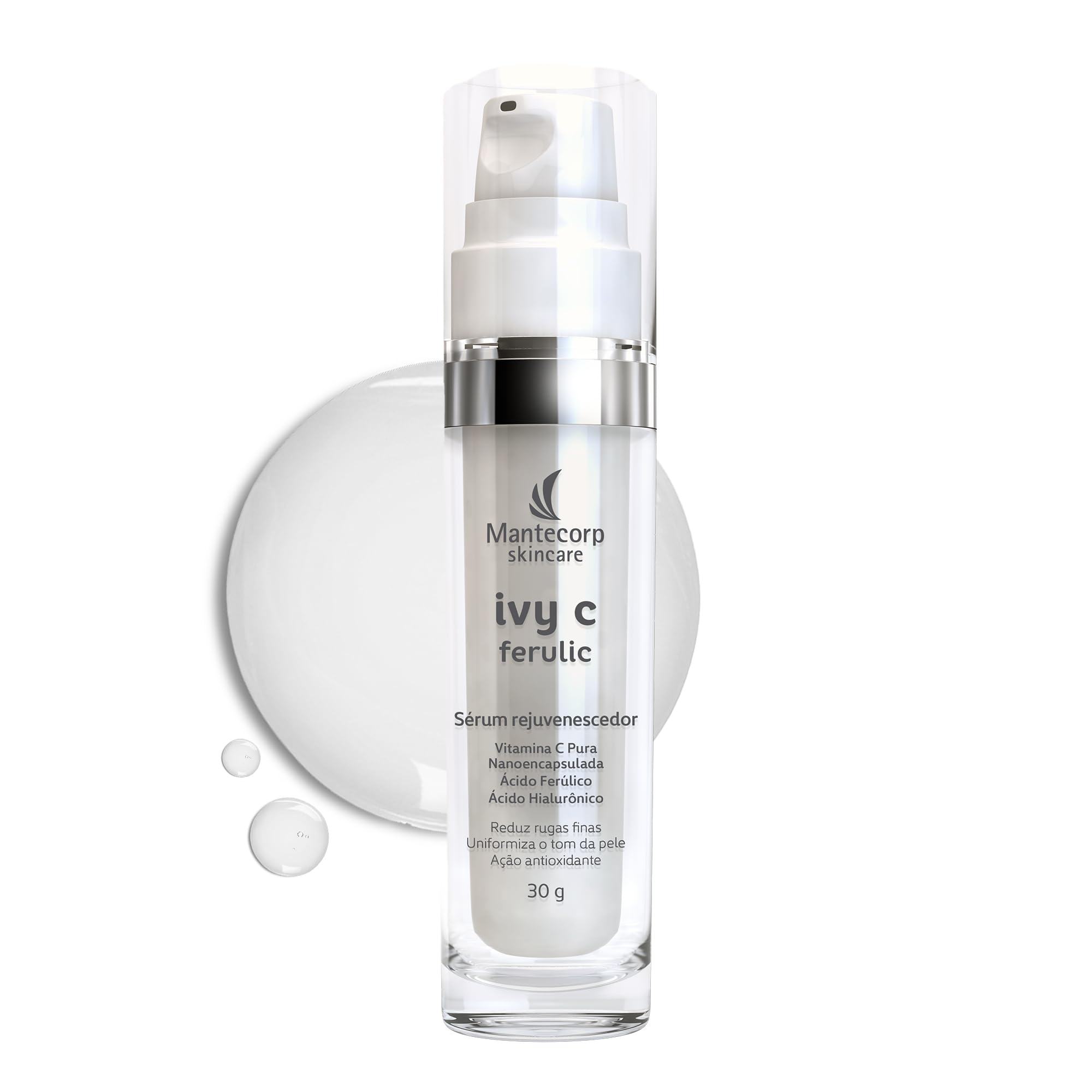 Mantecorp Skincare Rejuvenescedor Facial Ivy C Ferulic Sérum 30ml