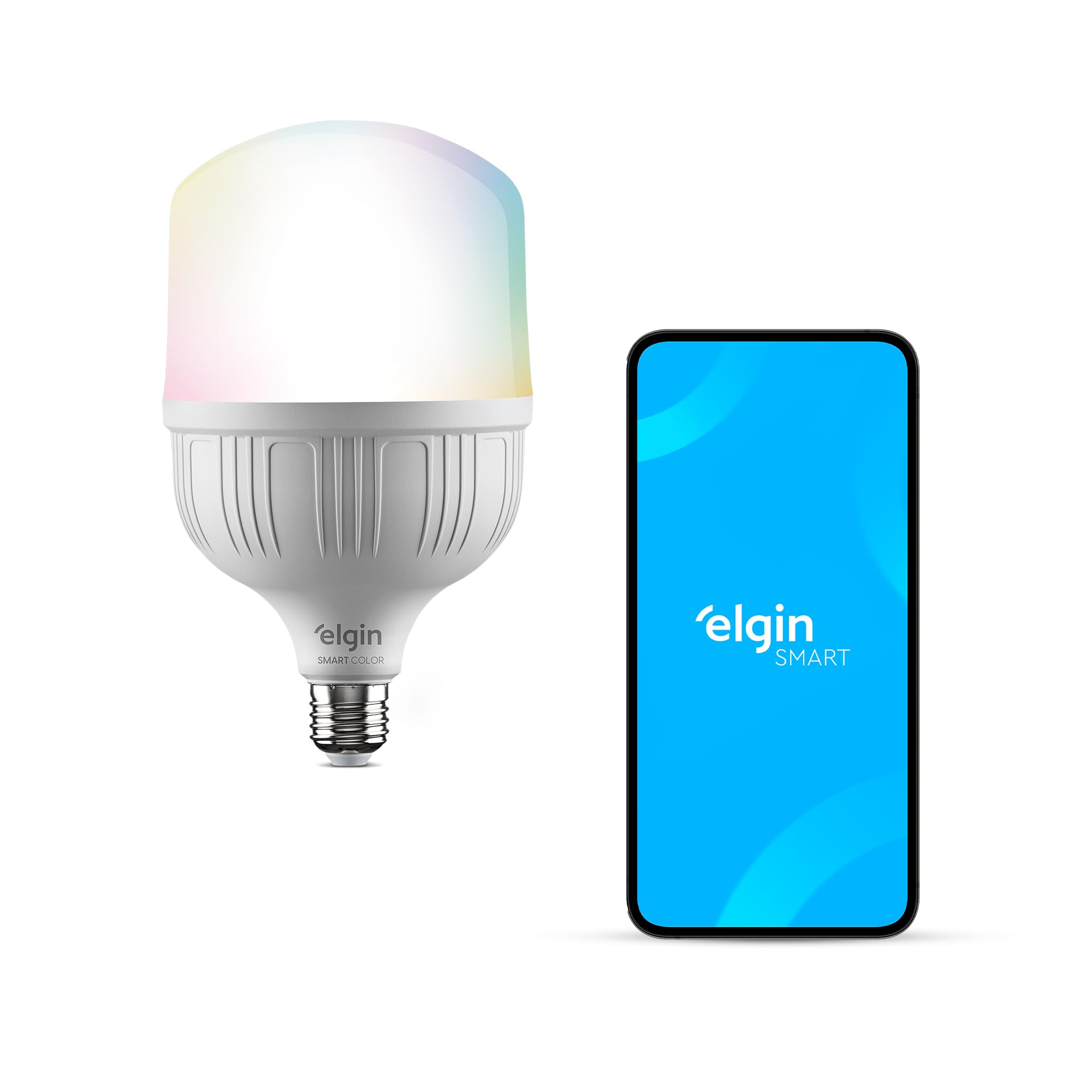 Lâmpada Inteligente Elgin Smart Color 30 W RGB