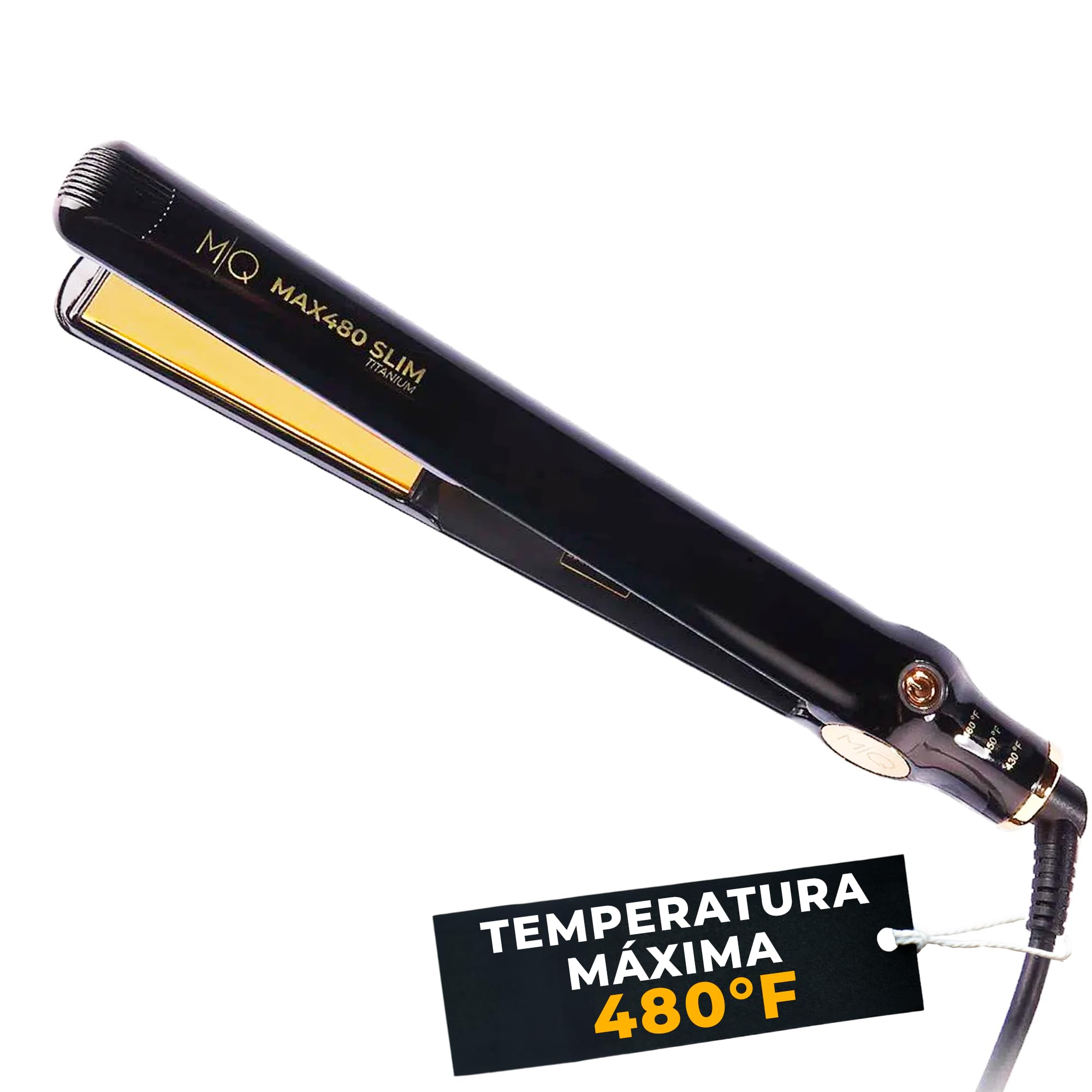 MQ Professional Chapinha de Cabelo Profissional Max 480°F Slim Bivolt 25mm