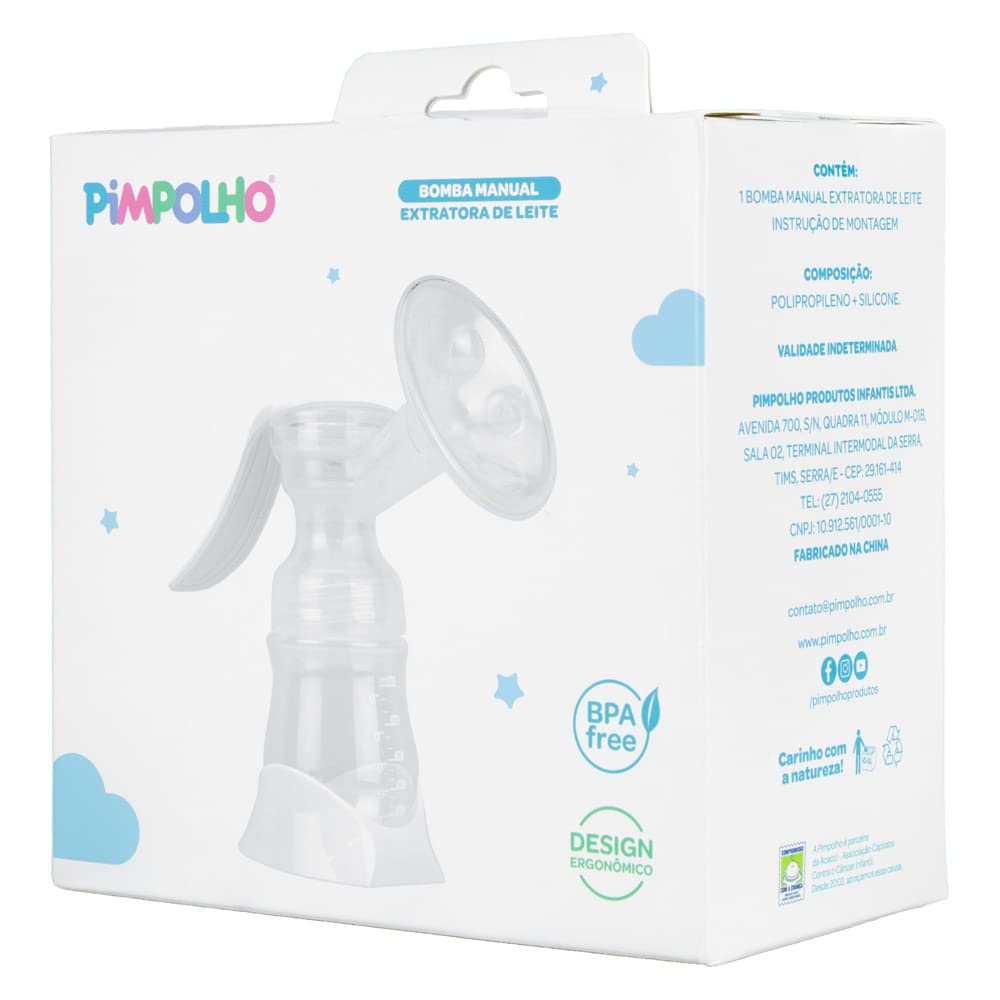 Bomba Manual Extratora de Leite 150ml Pimpolho