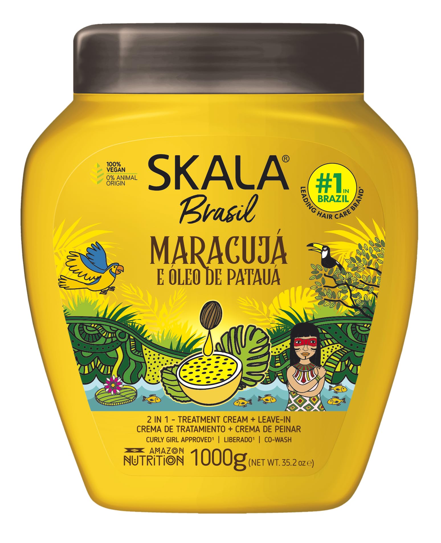 Skala - Cremoso Skala 1Kg Maracuja E Oleo Pataua