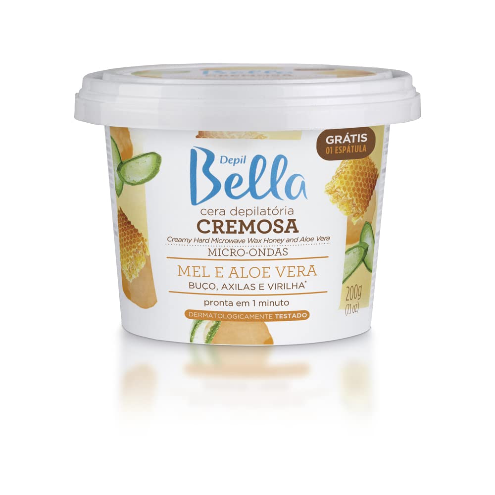 Cera Depilatória Cremosa Micro-ondas Depil Bella