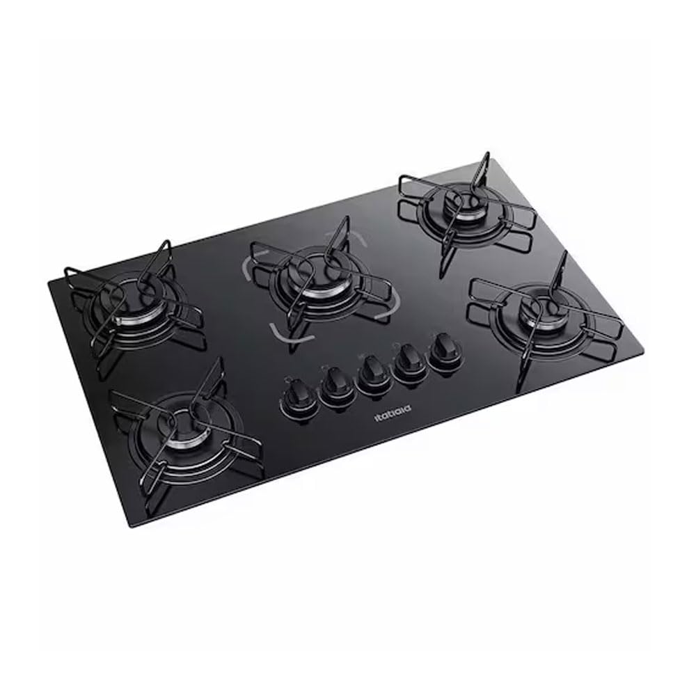 Cooktop Essencial Itatiaia 5 Bocas Preto