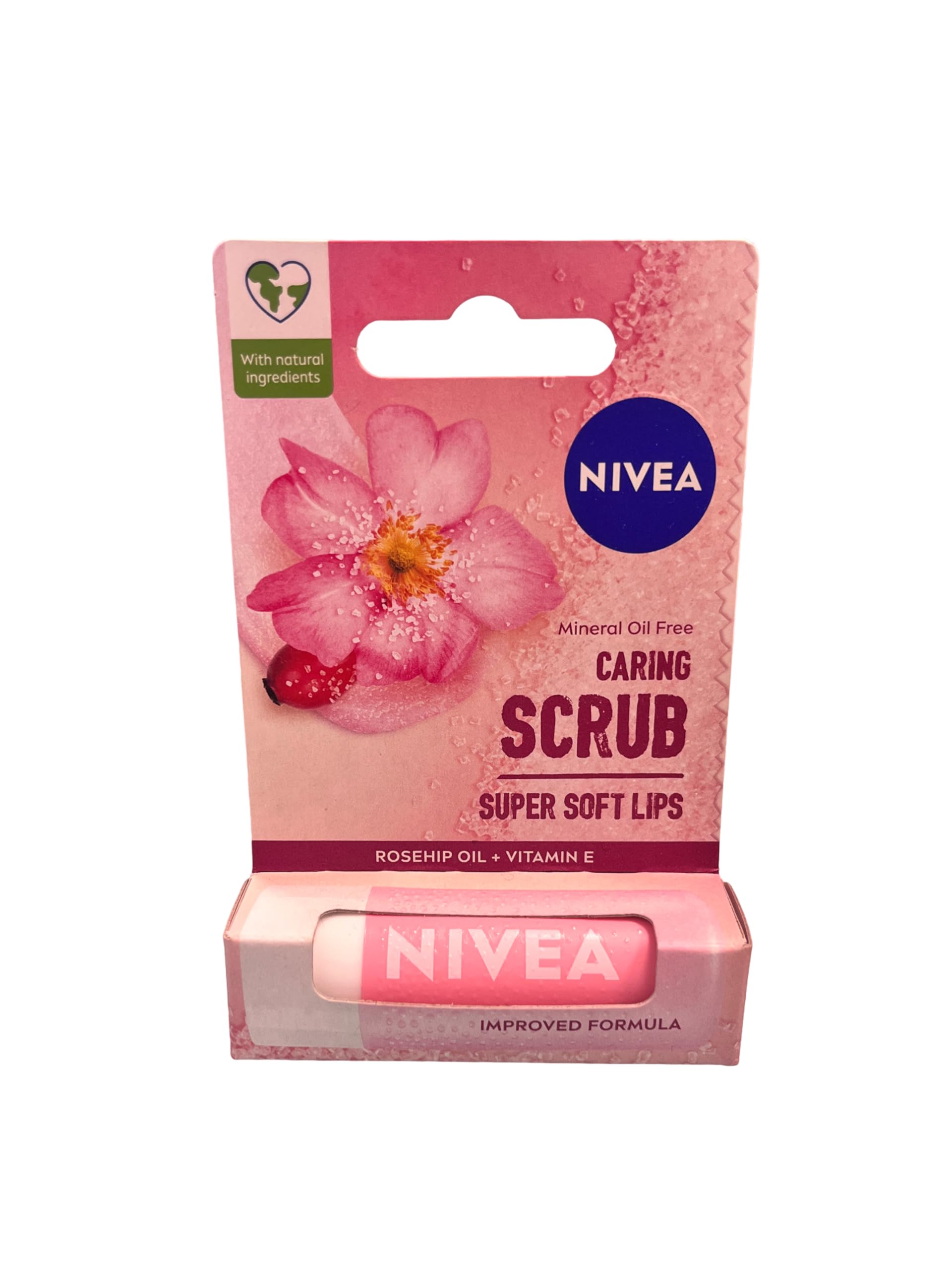 NIVEA Caring Scrub Rosa Mosqueta + Vitamina E 4,8g