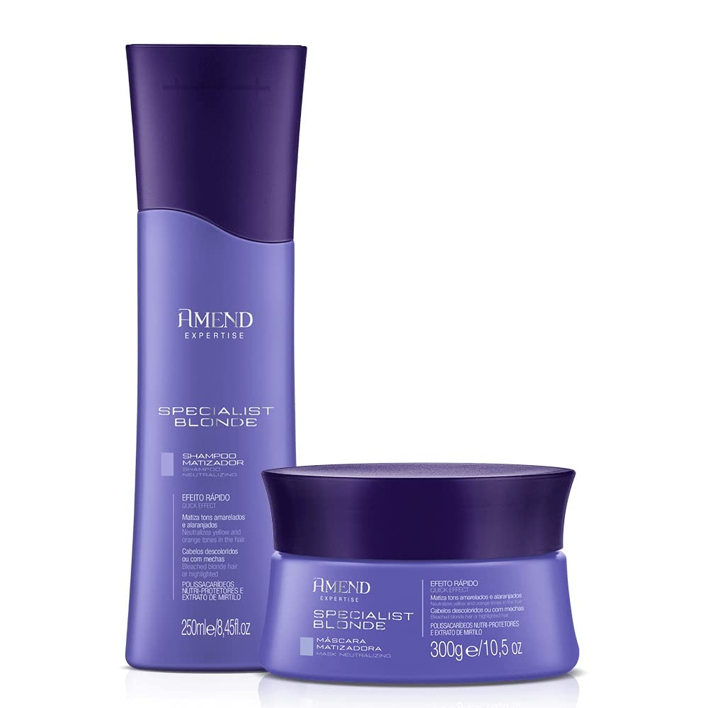 Kit Matizador Amend Specialist Blonde Expertise 2 Produtos