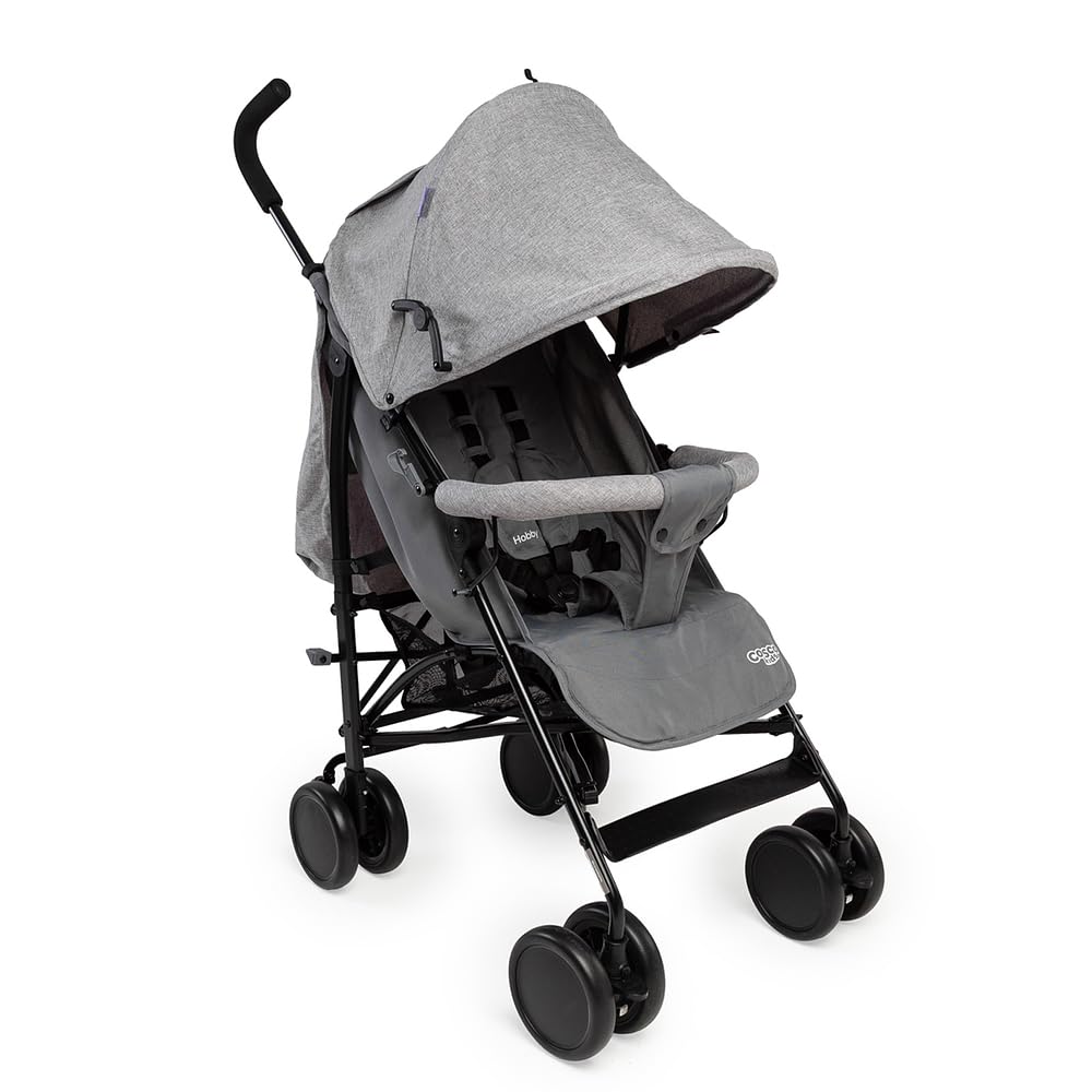 Cosco Kids, Carrinho de Bebê Hobby, Cinza Mescla