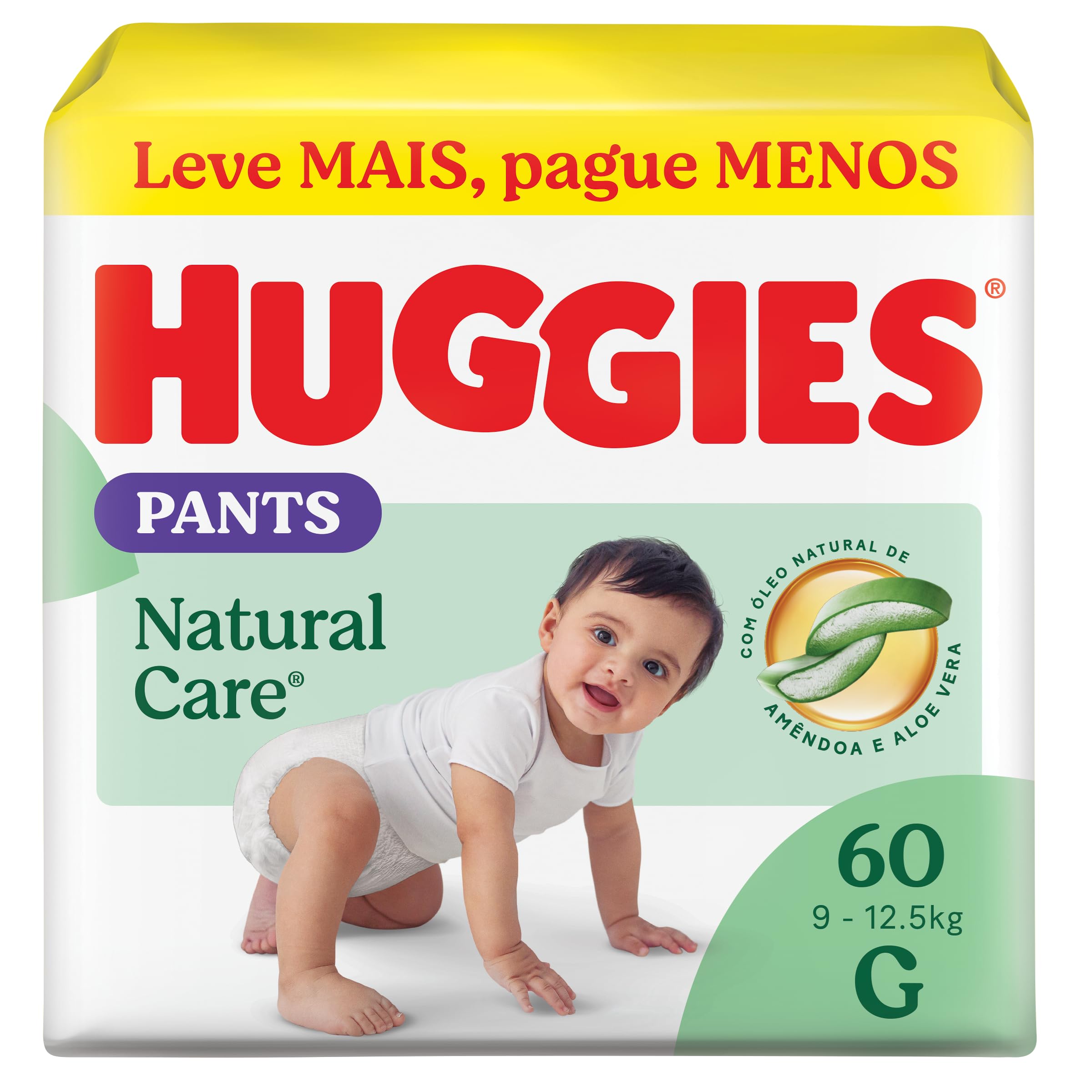 Fralda Huggies Natural Care Roupinha G