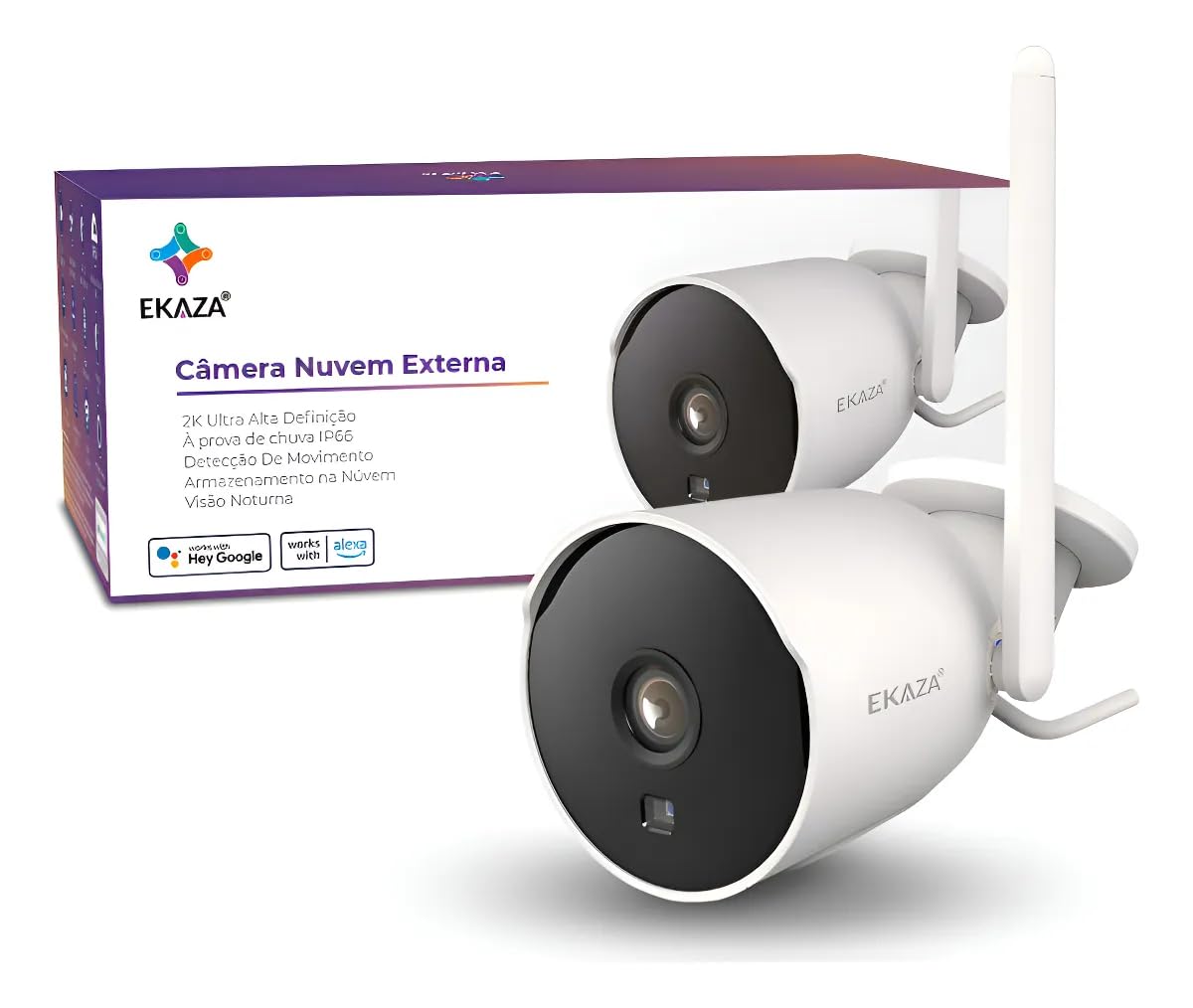 Câmera de Segurança Wi-Fi Ekaza T2233