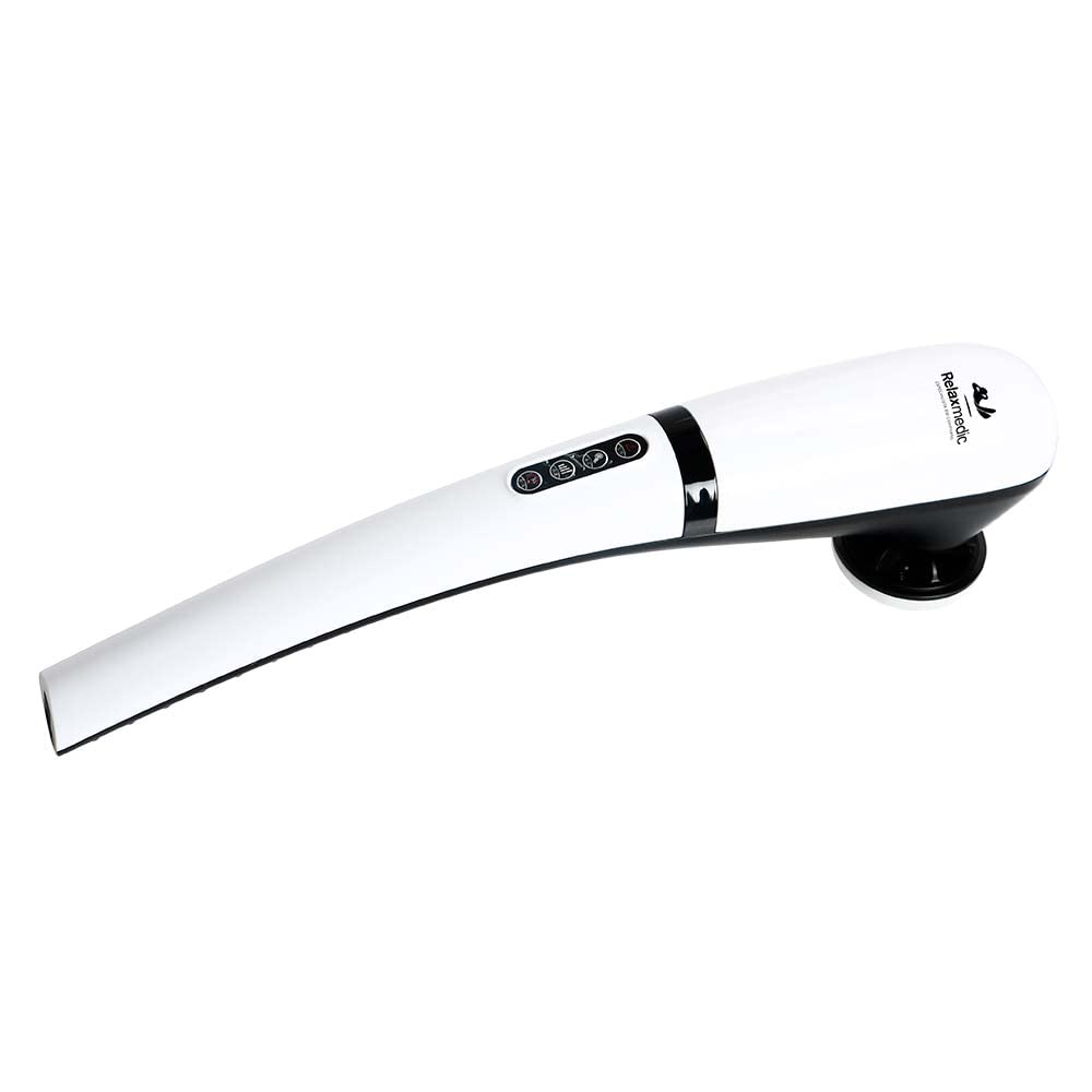 Massageador Elétrico Corporal Portátil Body Therapy com Aquecimento e 7 Acessórios 220V Relaxmedic