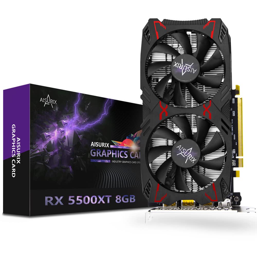 AISURIX RX 5500 XT 8GB GDDR6 Graphics Card
