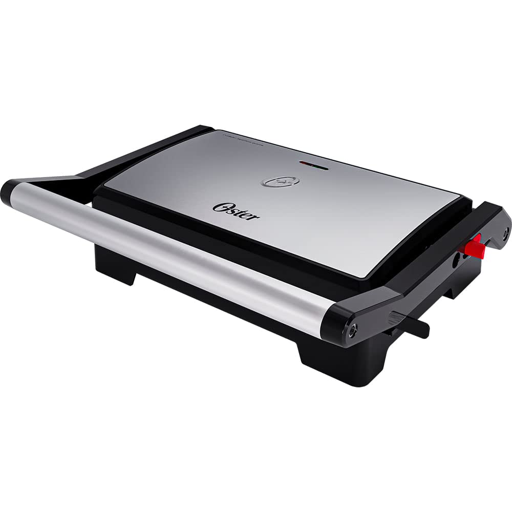 Mini Grill Elétrico Inox 2 em 1 Oster OGRL230