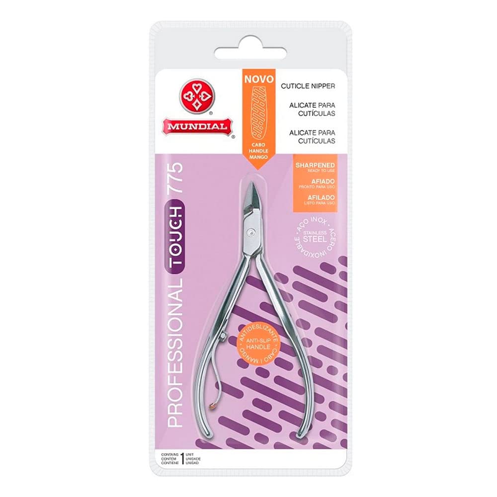 Mundial Alicate Cuticula Prof Touch Inox 775 1Pc