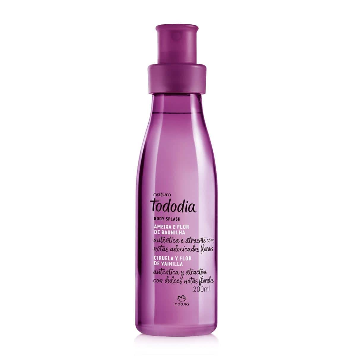 Natura Tododia Body Splash Ameixa e Flor de Baunilha 200ml