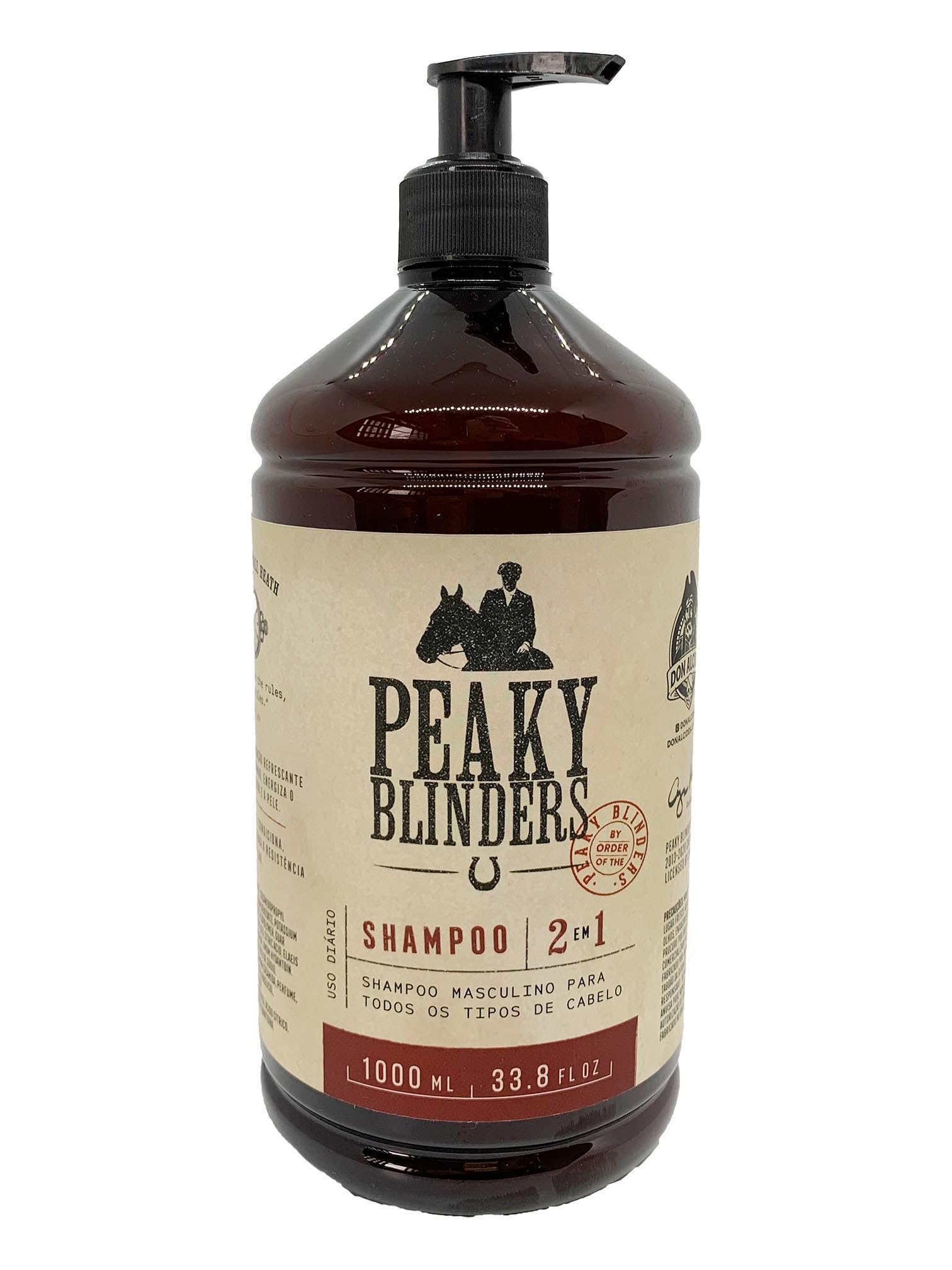 Shampoo Masculino 2 em 1 Peaky Blinders 1L Don Alcides
