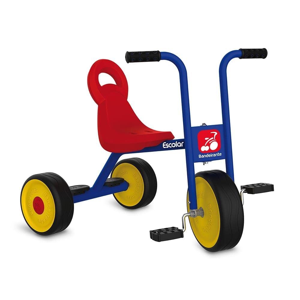 Triciclo Escolar +3 Anos - Bandeirante