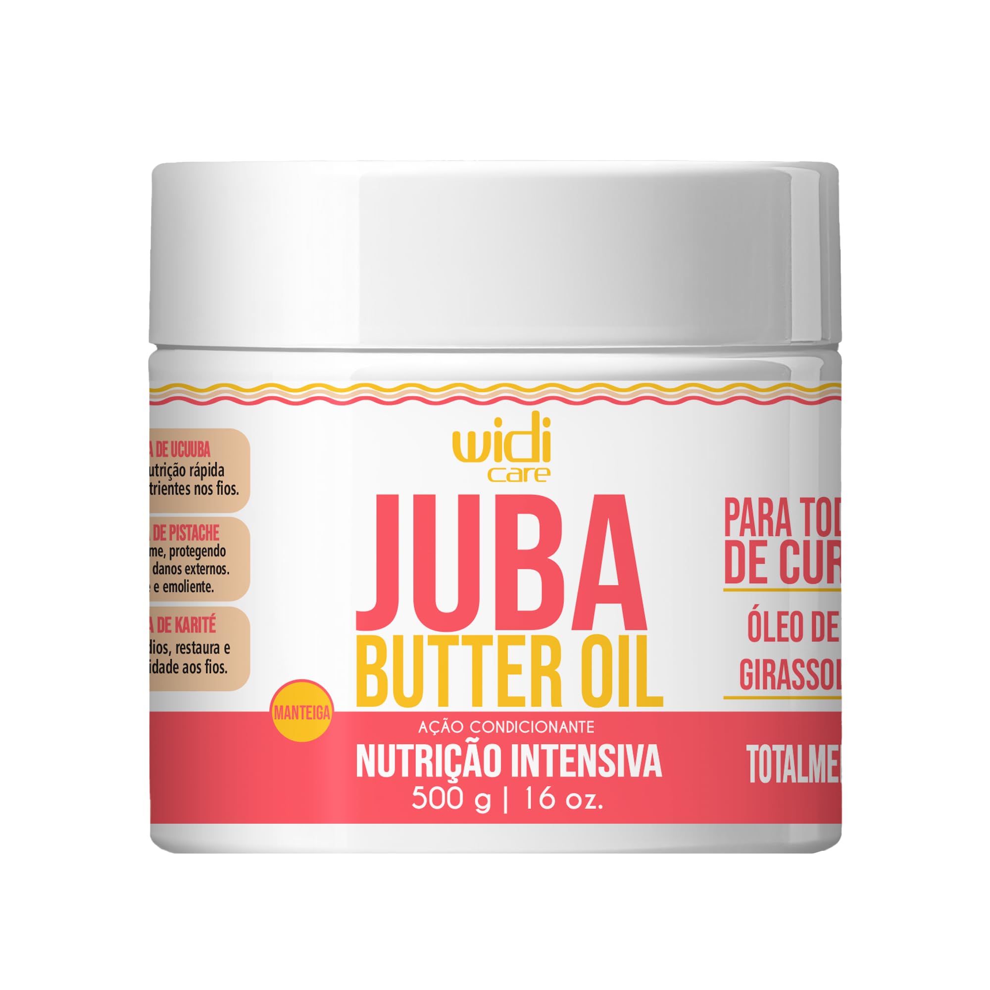 Widi Care Juba Butter Oil Máscara de Nutrição 500g
