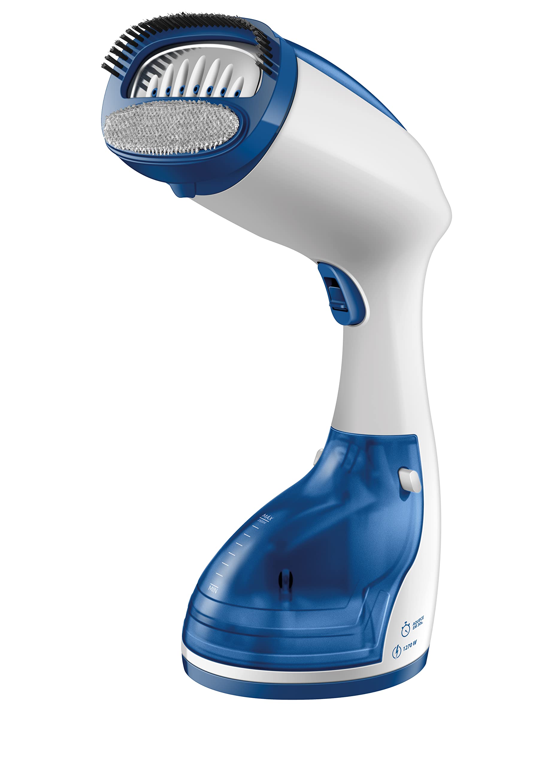 MONDIAL Passadeira a Vapor Portátil Fast Steam, Branco/Azul, 1500W, 220V - VP-09