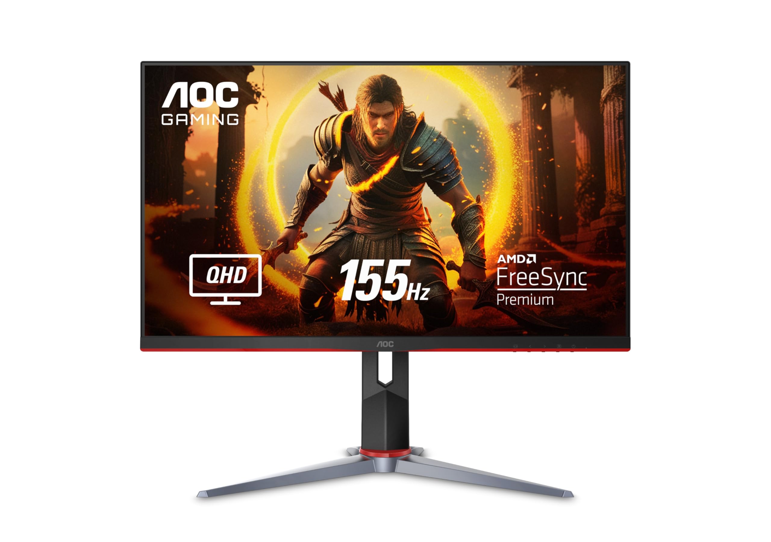 Monitor Gamer AOC Hero Quad Q27G2 27 Polegadas QHD 155 Hz
