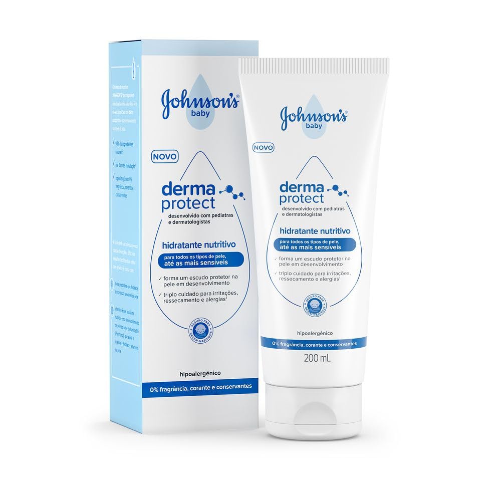Johnson's Baby Hidratante Nutritivo Derma Protect 200ml