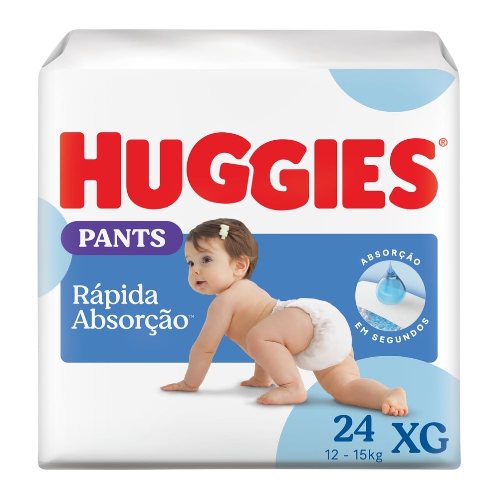 Fralda Huggies Roupinha Tripla Proteção