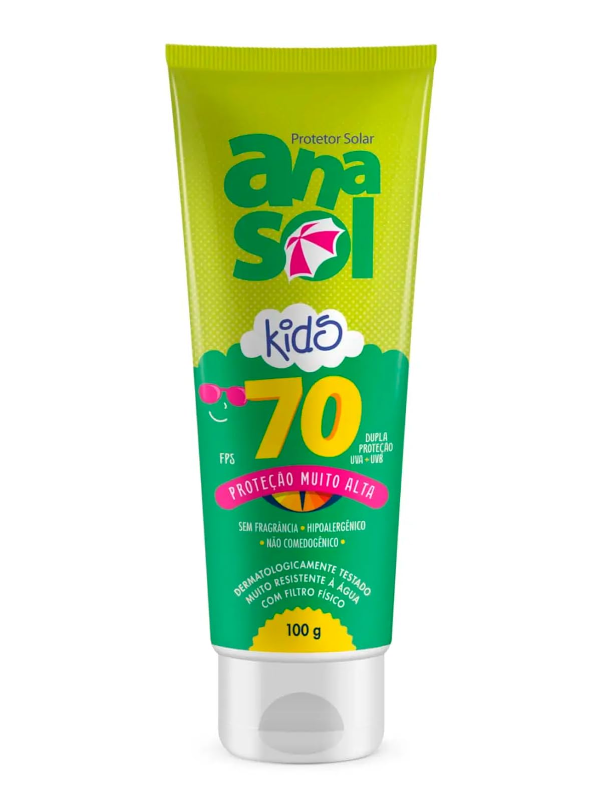 Anasol Kids Protetor Solar FPS 70 100g