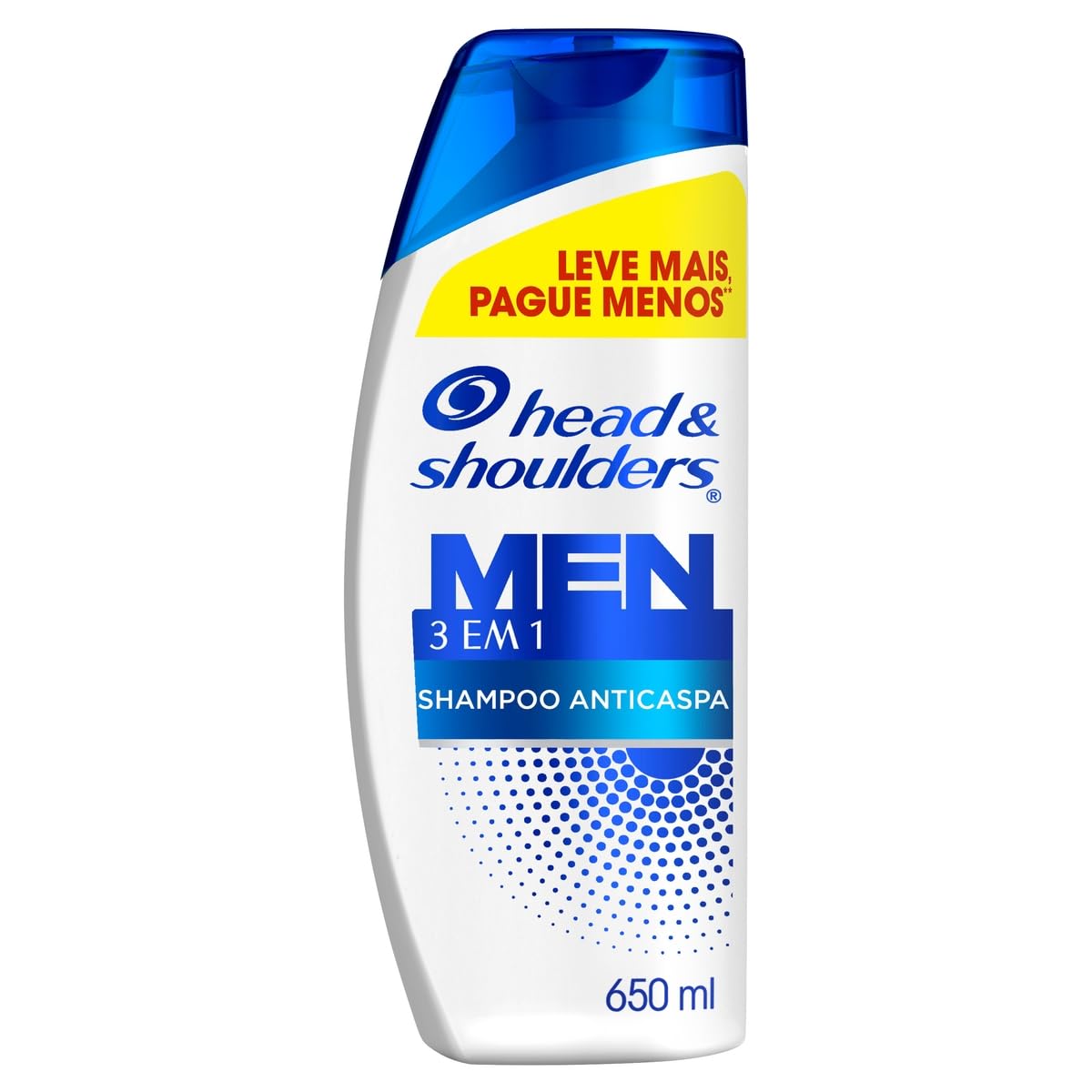 Head & Shoulders Shampoo Anticaspa Men 3 em 1 650ml
