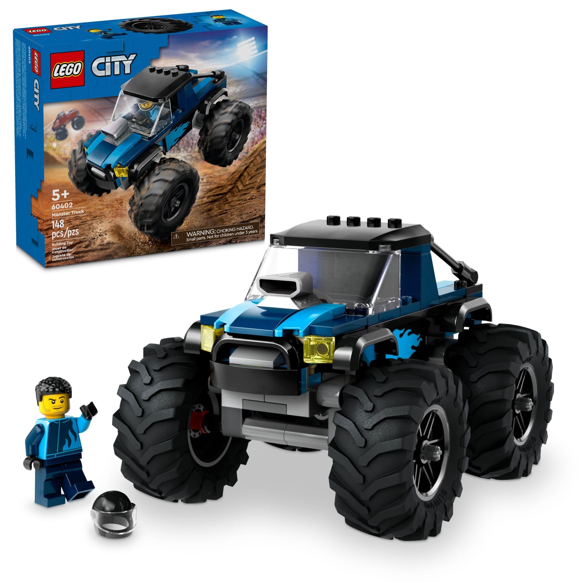 LEGO City Great Vehicles 60402 Monster Truck Azul