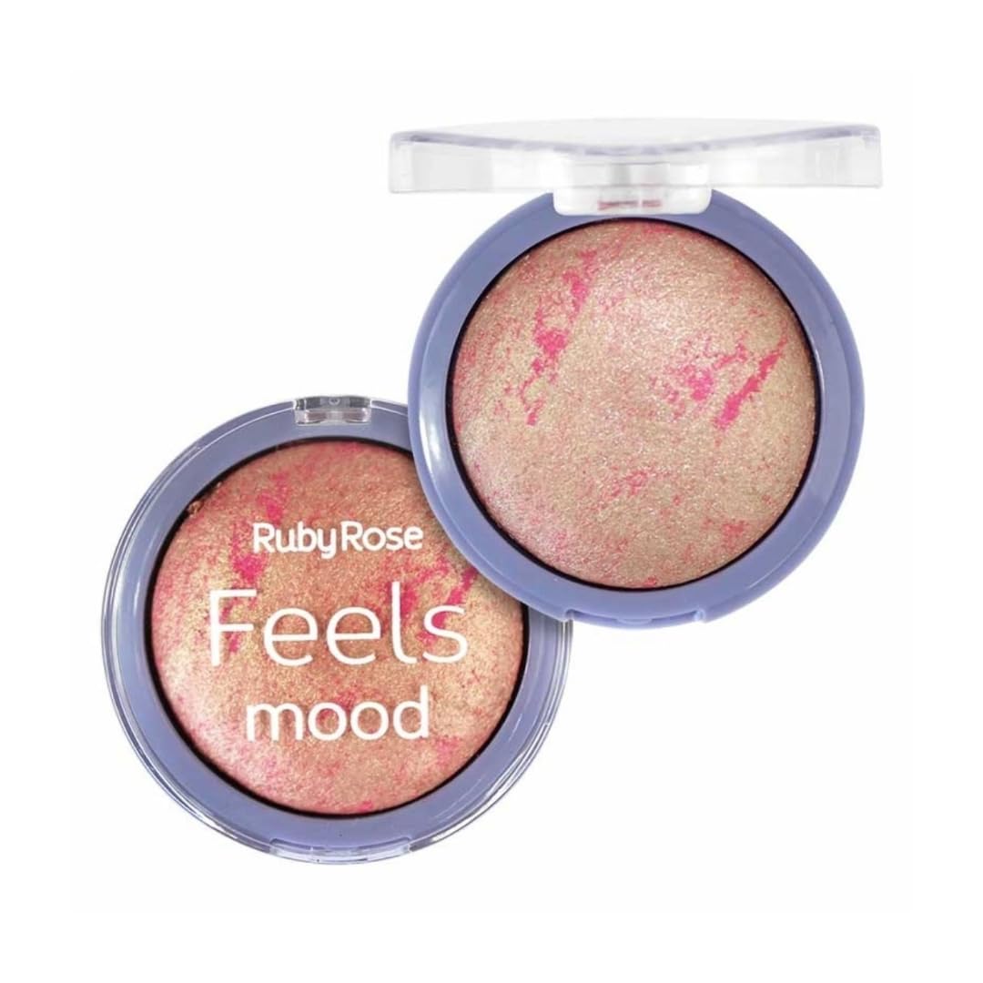 Ruby Rose Blush Feels Mood Cor 1 11g