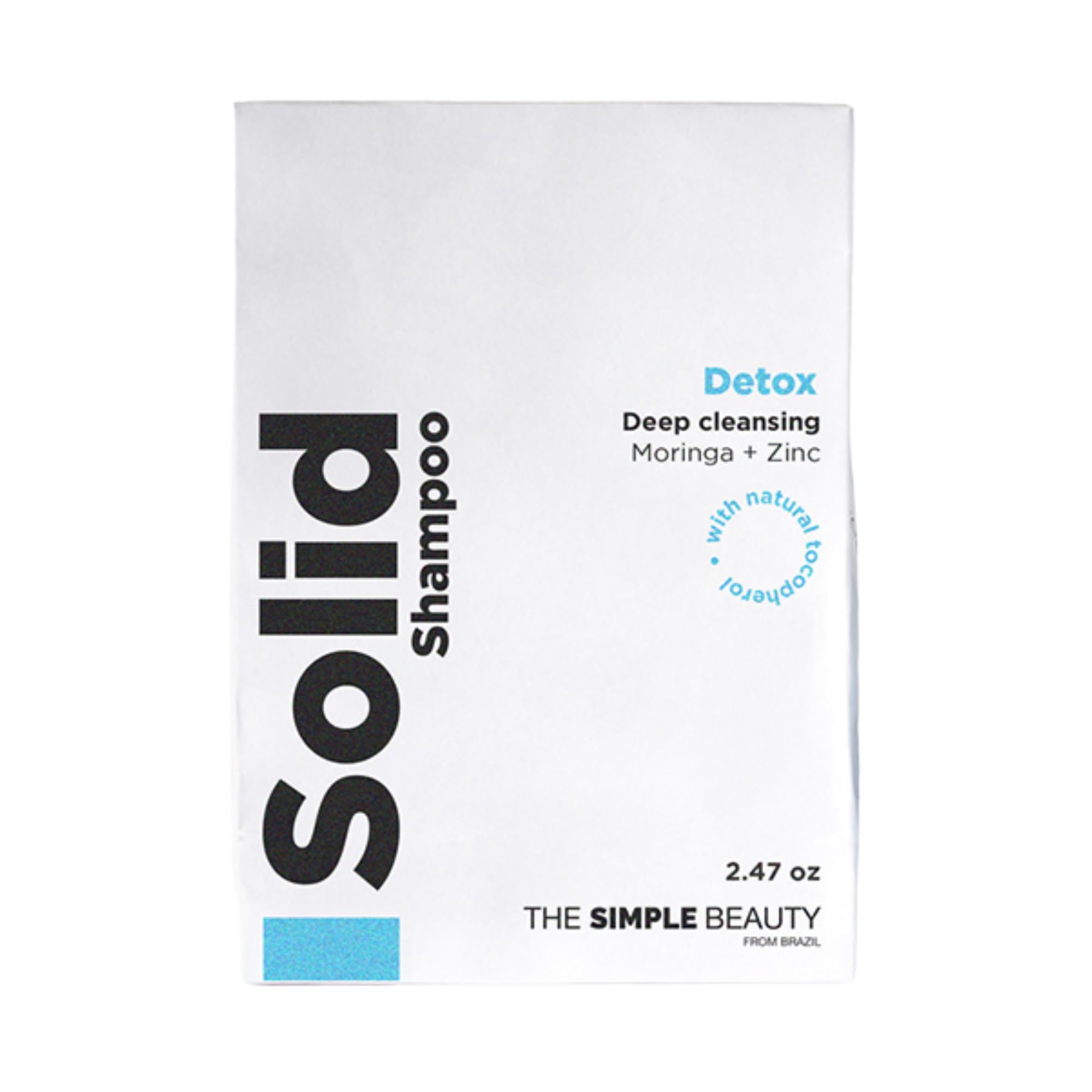 Shampoo em Barra Detox Simple Organic