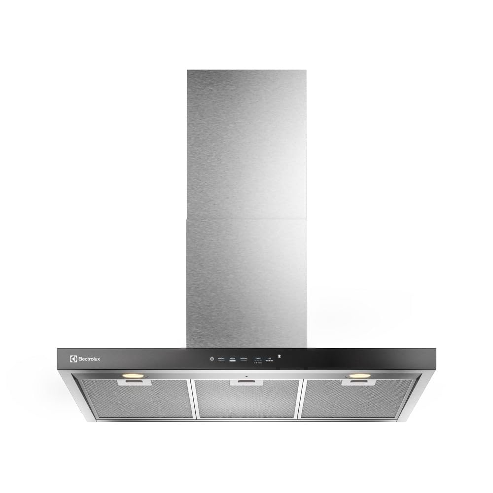 Coifa de Parede Electrolux 90cm Inox Experience com Inteligência Artificial e Alto Poder de Sucção CE9TF 220V