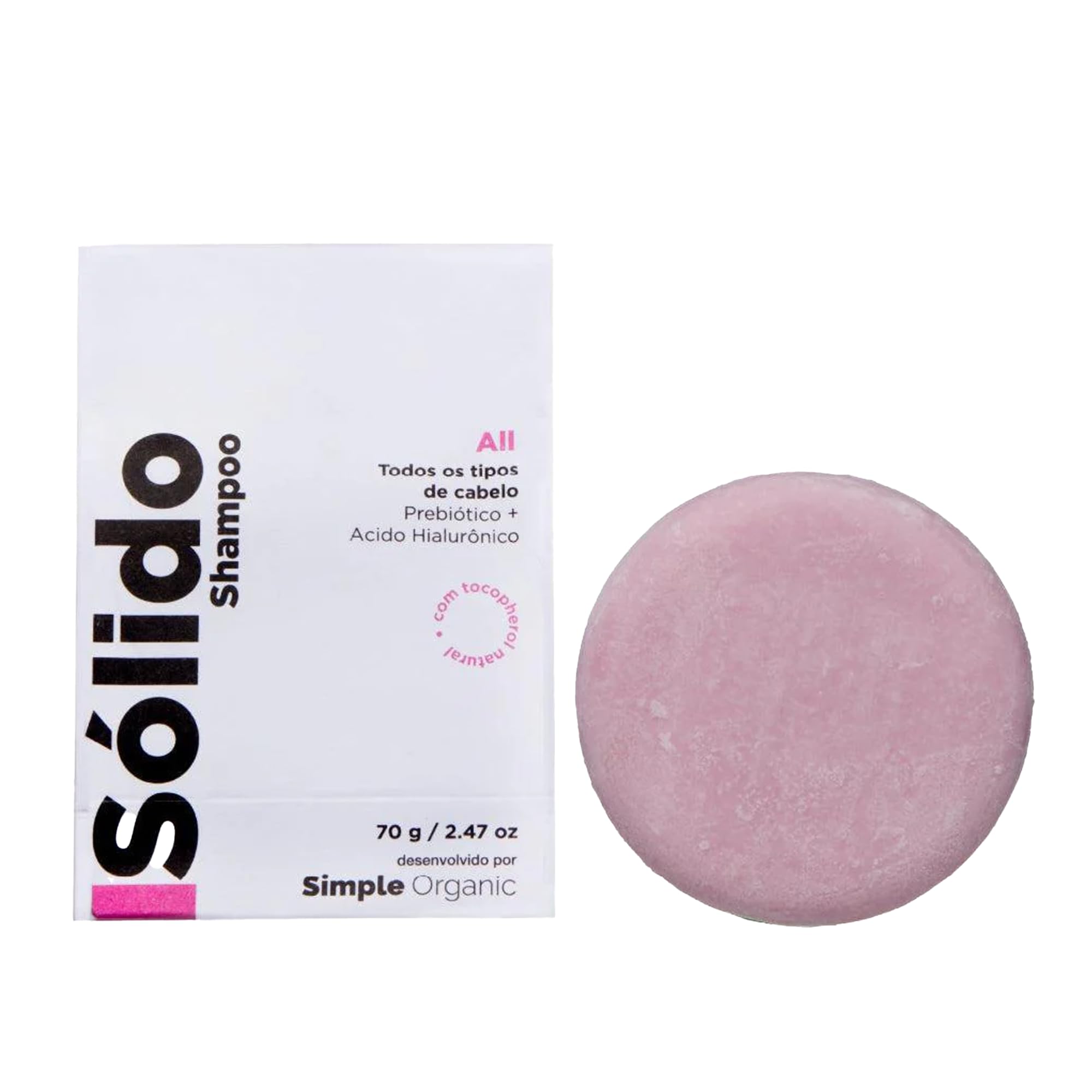 Shampoo em Barra All Simple Organic