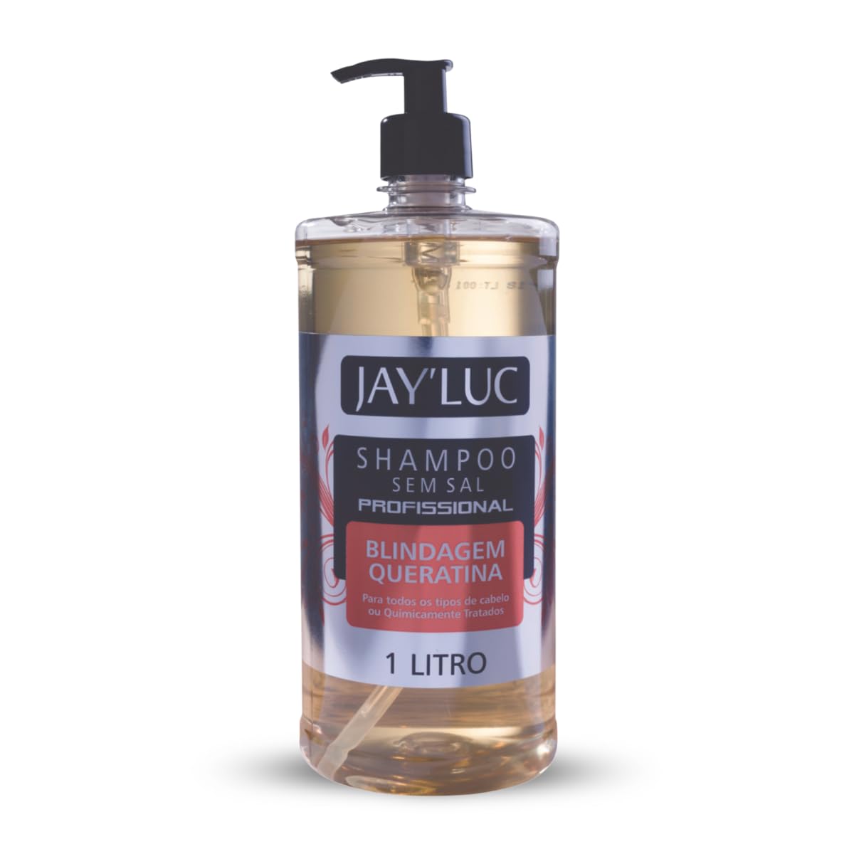 Jay'Luc Cosméticos Shampoo Profissional Blindagem Queratina Sem Sal