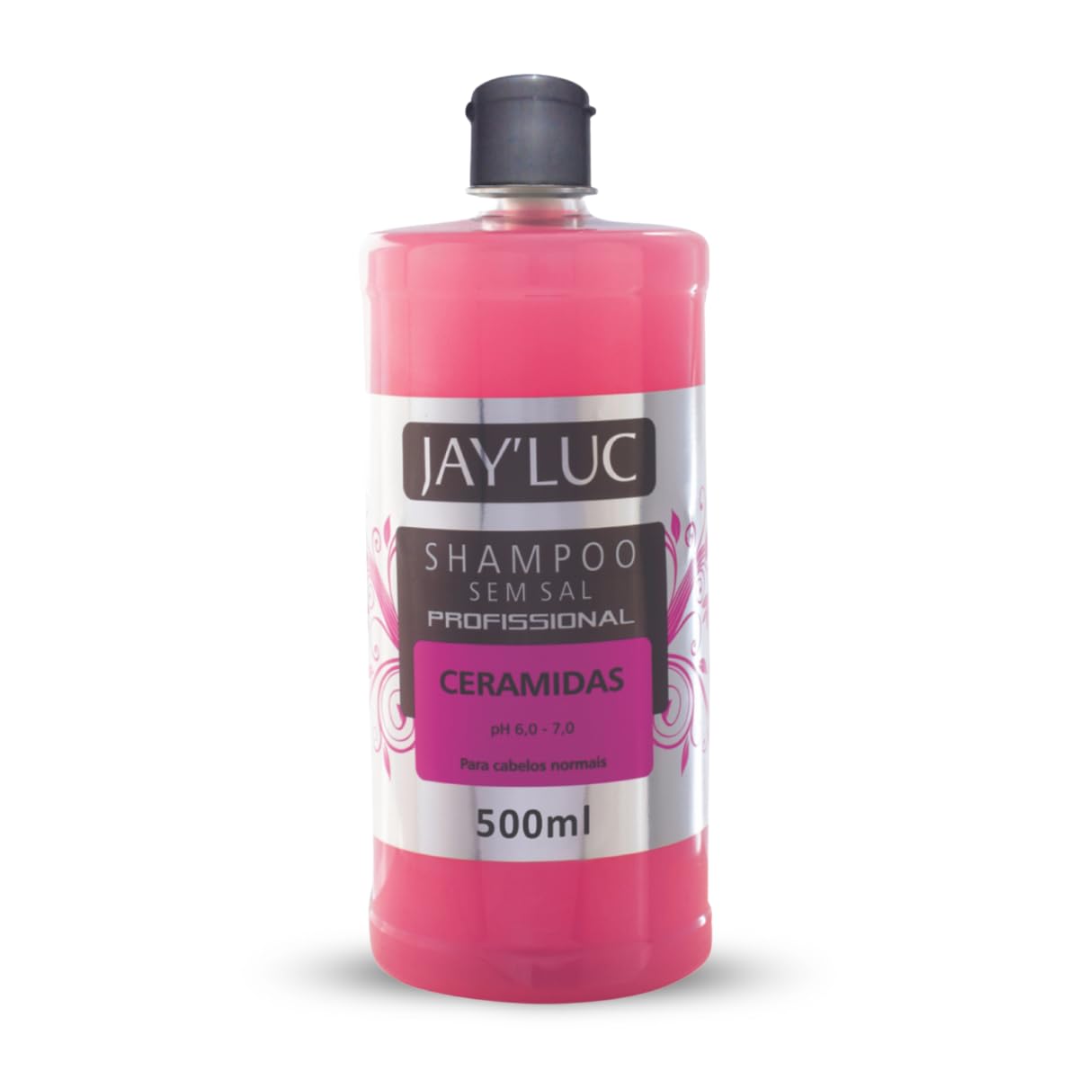 Shampoo Profissional Ceramidas Sem Sal Jay Luc 500Ml