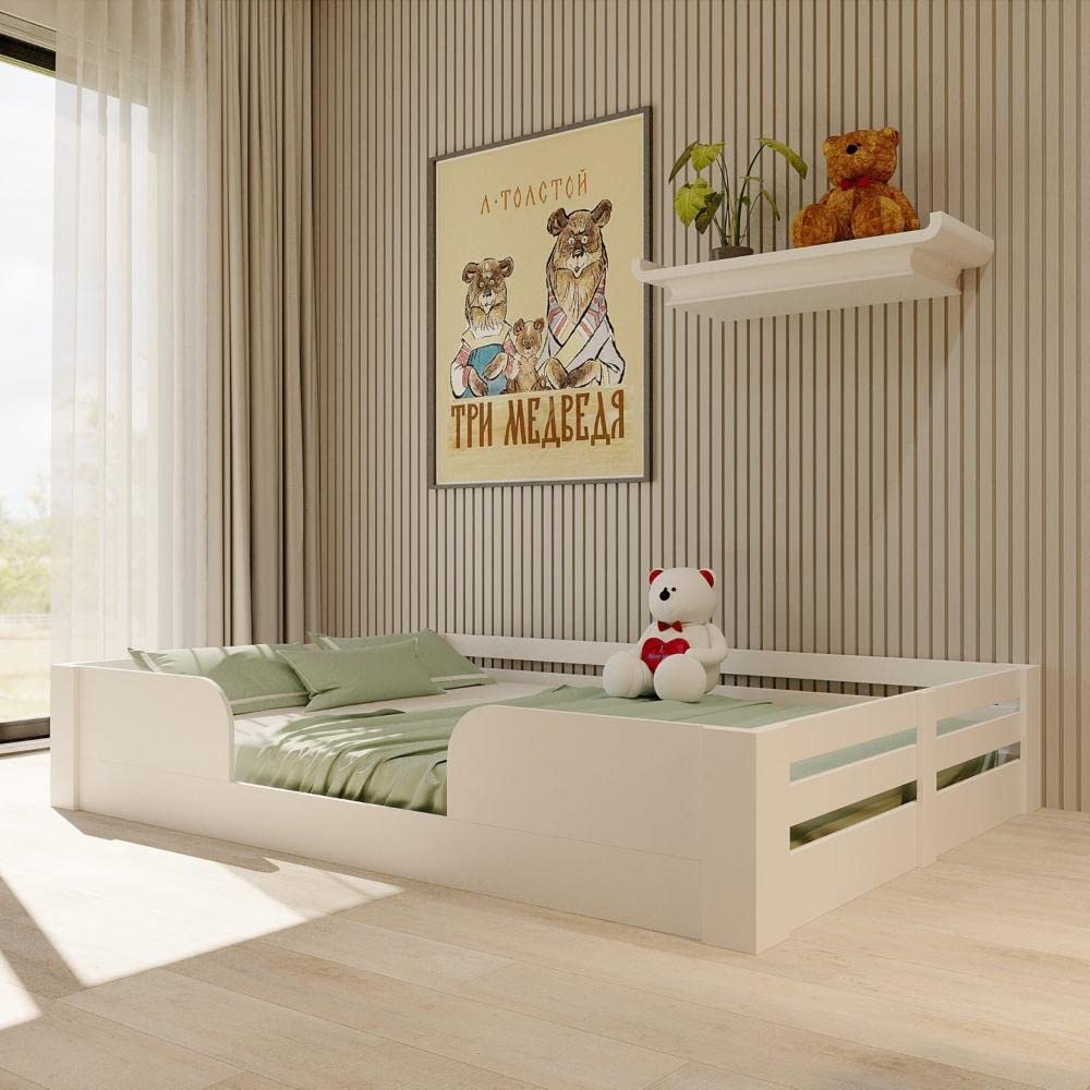 CasaTema Cama Infantil Montessoriana Casal Liz