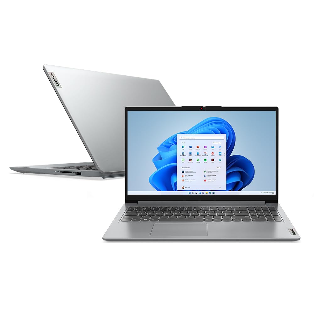 Notebook Lenovo Ultrafino IdeaPad 1i i3-1215U 8GB 256GB SSD
