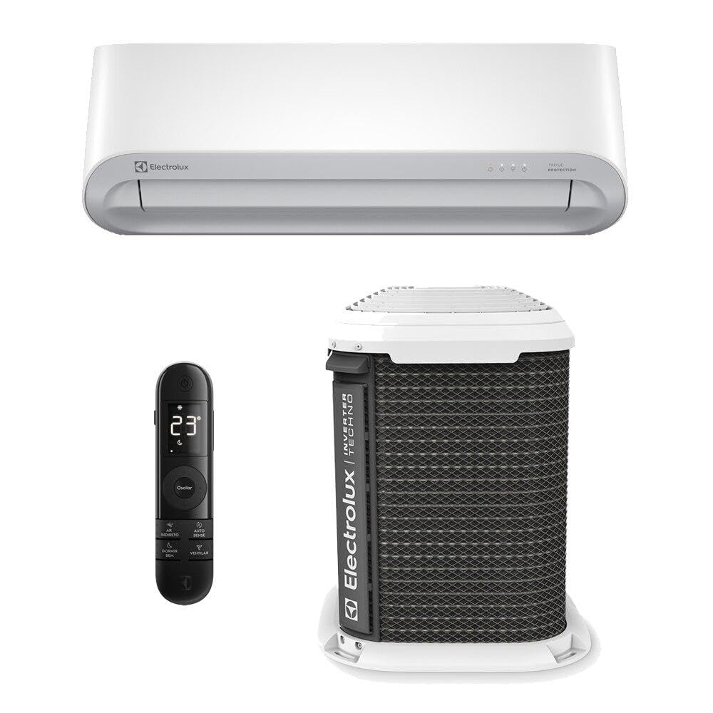 Ar-condicionado Split Inverter 9000 Btus Electrolux Color Adapt com Wi-Fi Quente e Frio YI09R/YE09R 220V