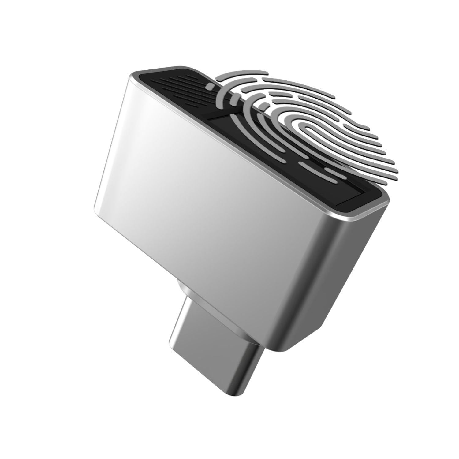 TNP Nano Leitor de Impressão Digital USB-C para Windows 10 e 11 Hello
